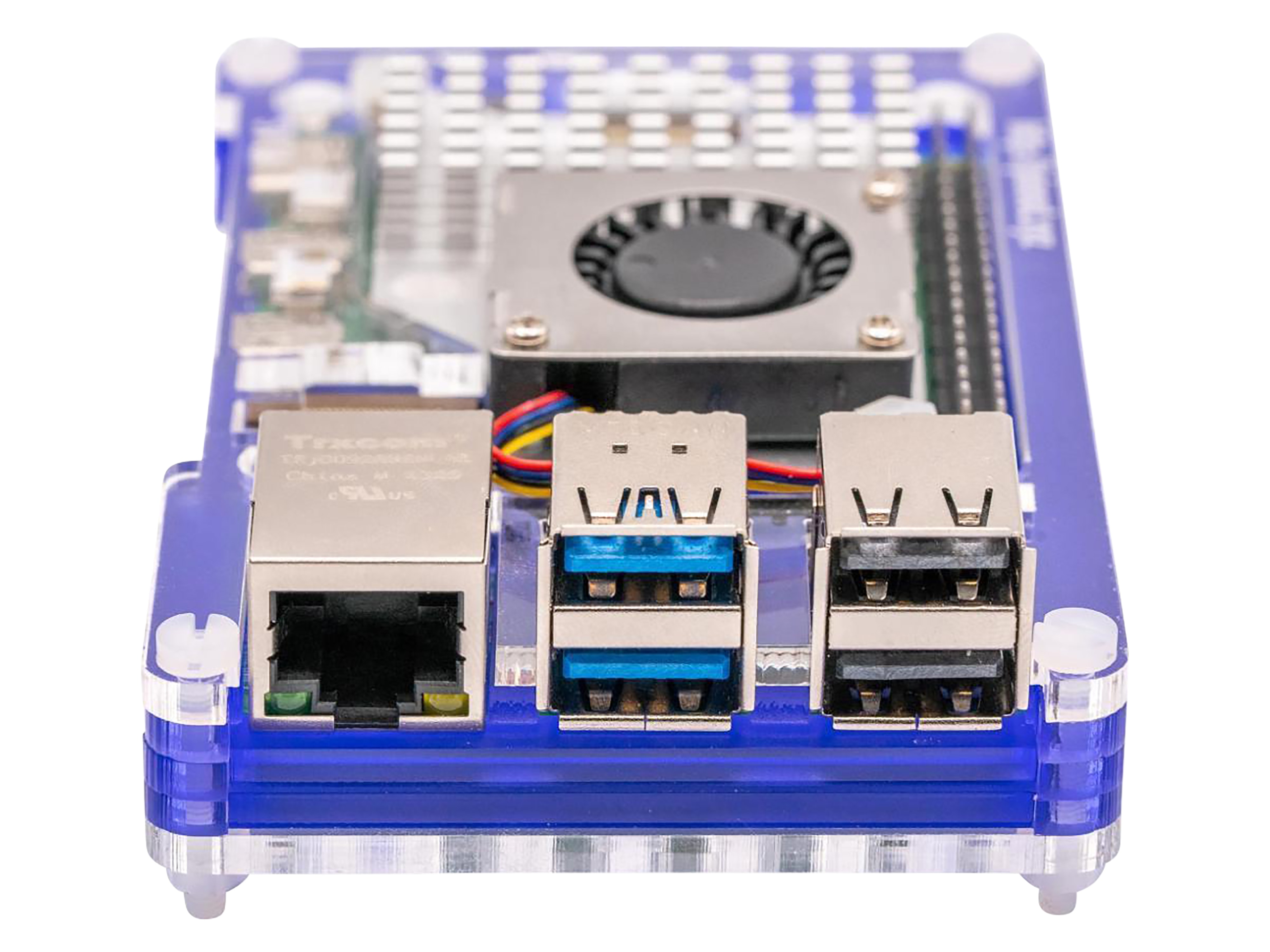 PIMORONI Pibow Gehäuse für Raspberry Pi 5, Lila, PIM679 PIMORONI Pibow Gehäuse für Raspberry Pi 5, Lila, PIM679