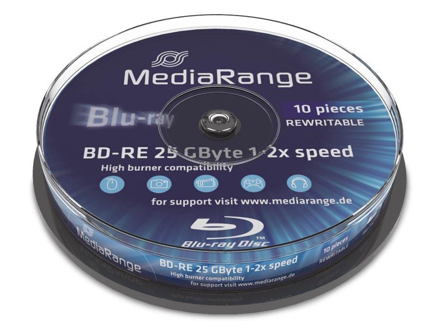 MEDIARANGE Blu-ray Disc BD-RE MEDIARANGE Blu-ray Disc BD-RE