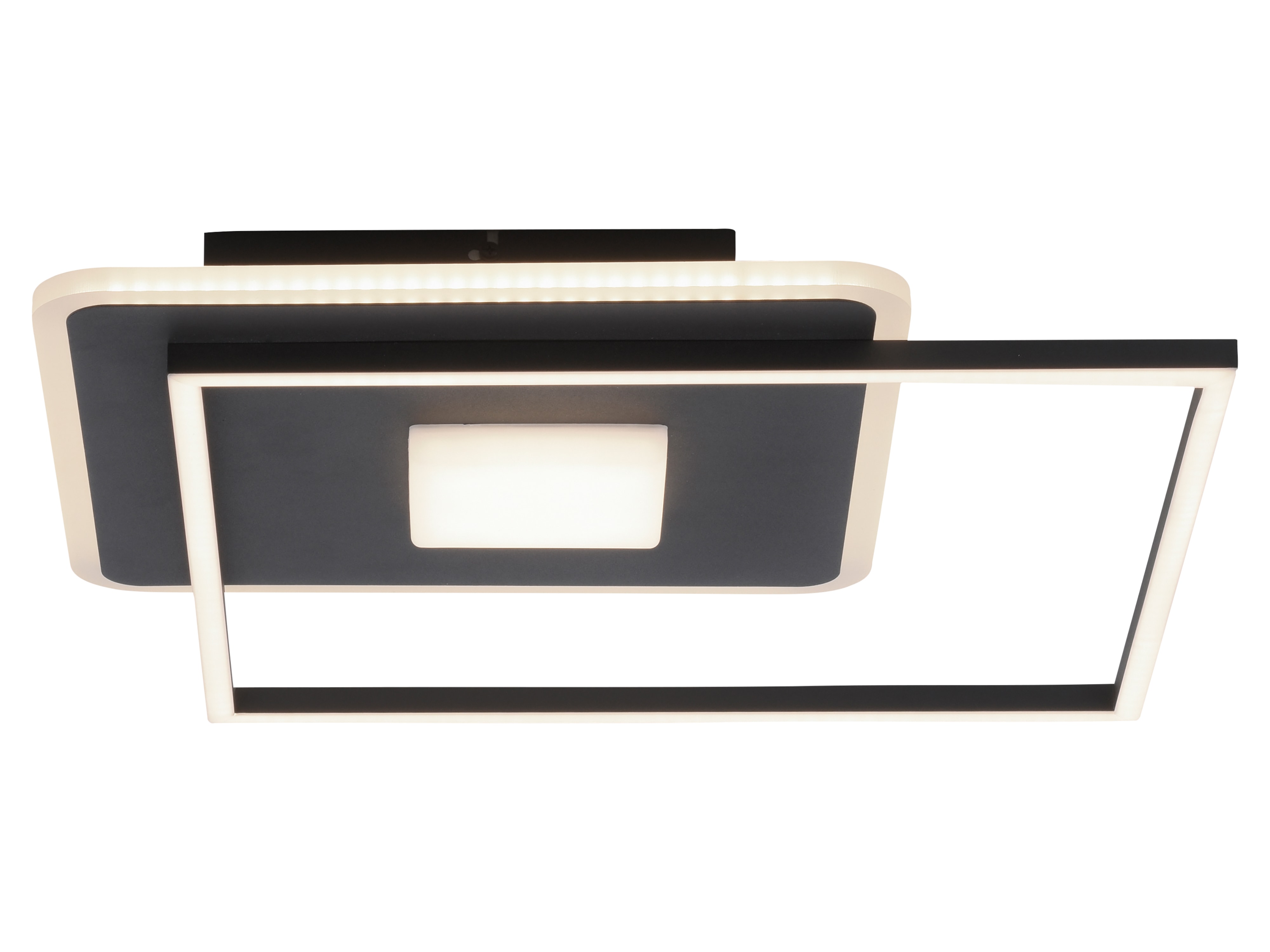 JUST LIGHT LED-Deckenleuchte 15045-18 schwarz, 26 W, 3600 lm, 3000 K, 3-Stufen-Schalter JUST LIGHT LED-Deckenleuchte 15045-18 schwarz, 26 W, 3600 lm, 3000 K, 3-Stufen-Schalter