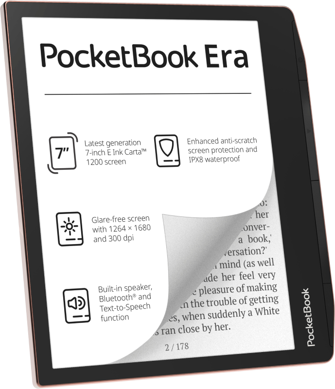 POCKETBOOK E-Book Reader Era Stardust Silver 16GB POCKETBOOK E-Book Reader Era Stardust Silver 16GB