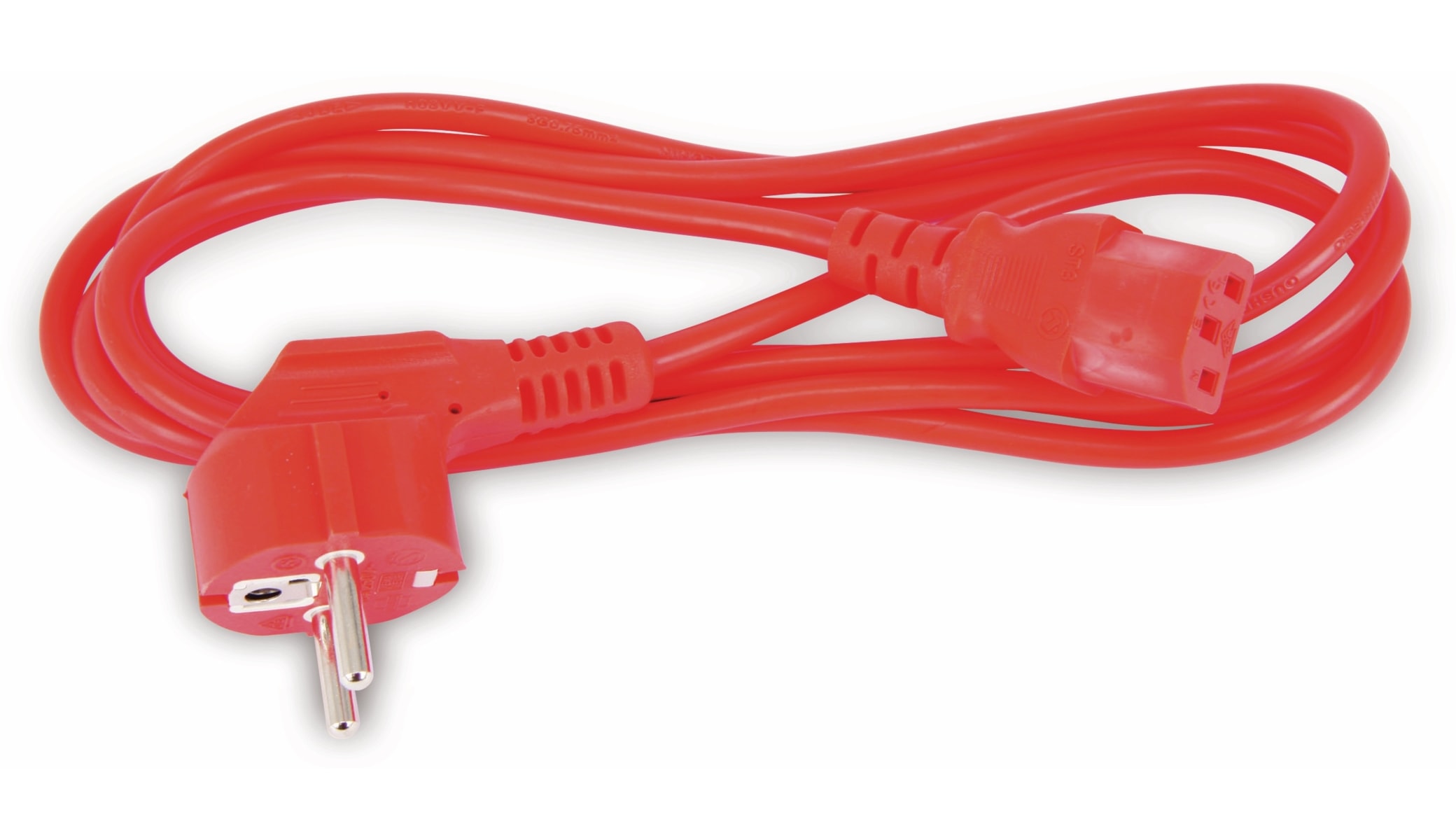 S-IMPULS Kaltgerätekabel, rot, 5 m S-IMPULS Kaltgerätekabel, rot, 5 m