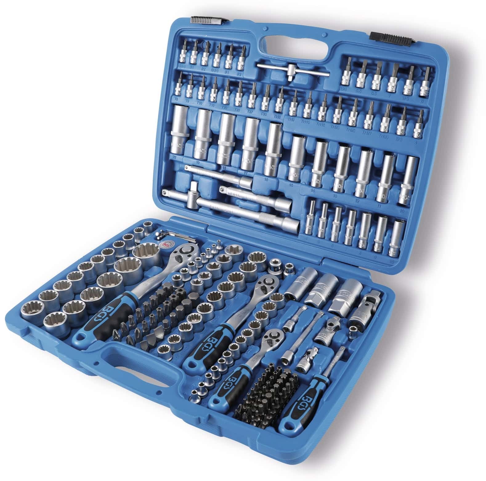 BGS TECHNIC Steckschlüssel-Satz, 2247, 6,3mm (1/4"), 10mm (3/8"), 12,5mm (1/2"), 192-tlg. BGS TECHNIC Steckschlüssel-Satz, 2247, 6,3mm (1/4"), 10mm (3/8"), 12,5mm (1/2"), 192-tlg.