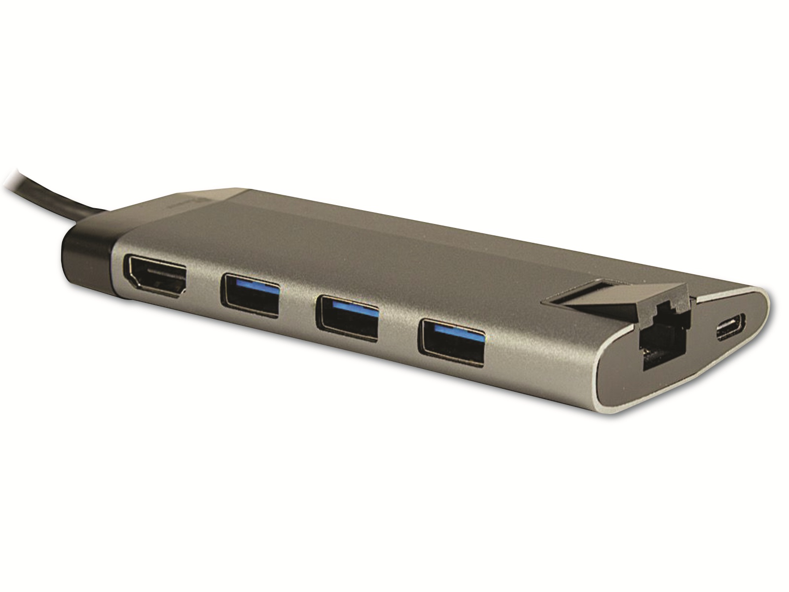 INTER-TECH USB-Hub ARGUS GDC-802, 8in1, USB-C INTER-TECH USB-Hub ARGUS GDC-802, 8in1, USB-C