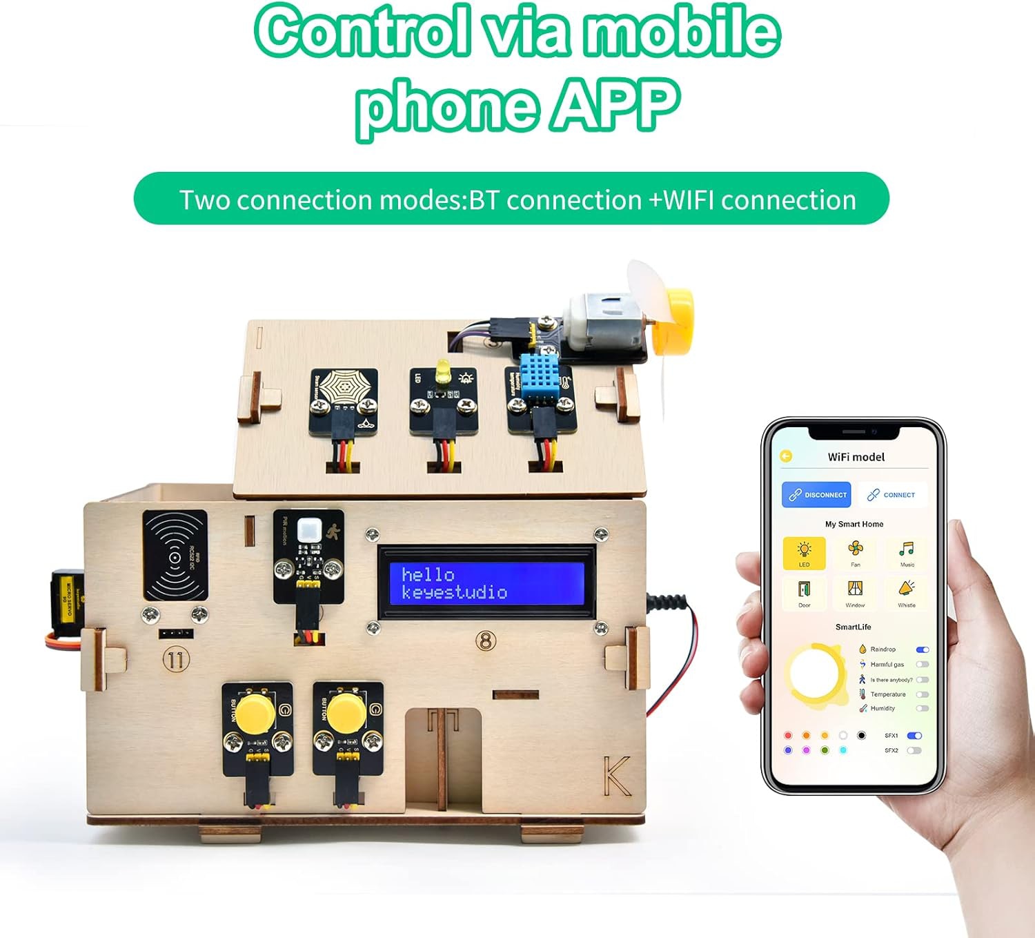 KUBII Bausatz Home Automation Kit mit ESP32