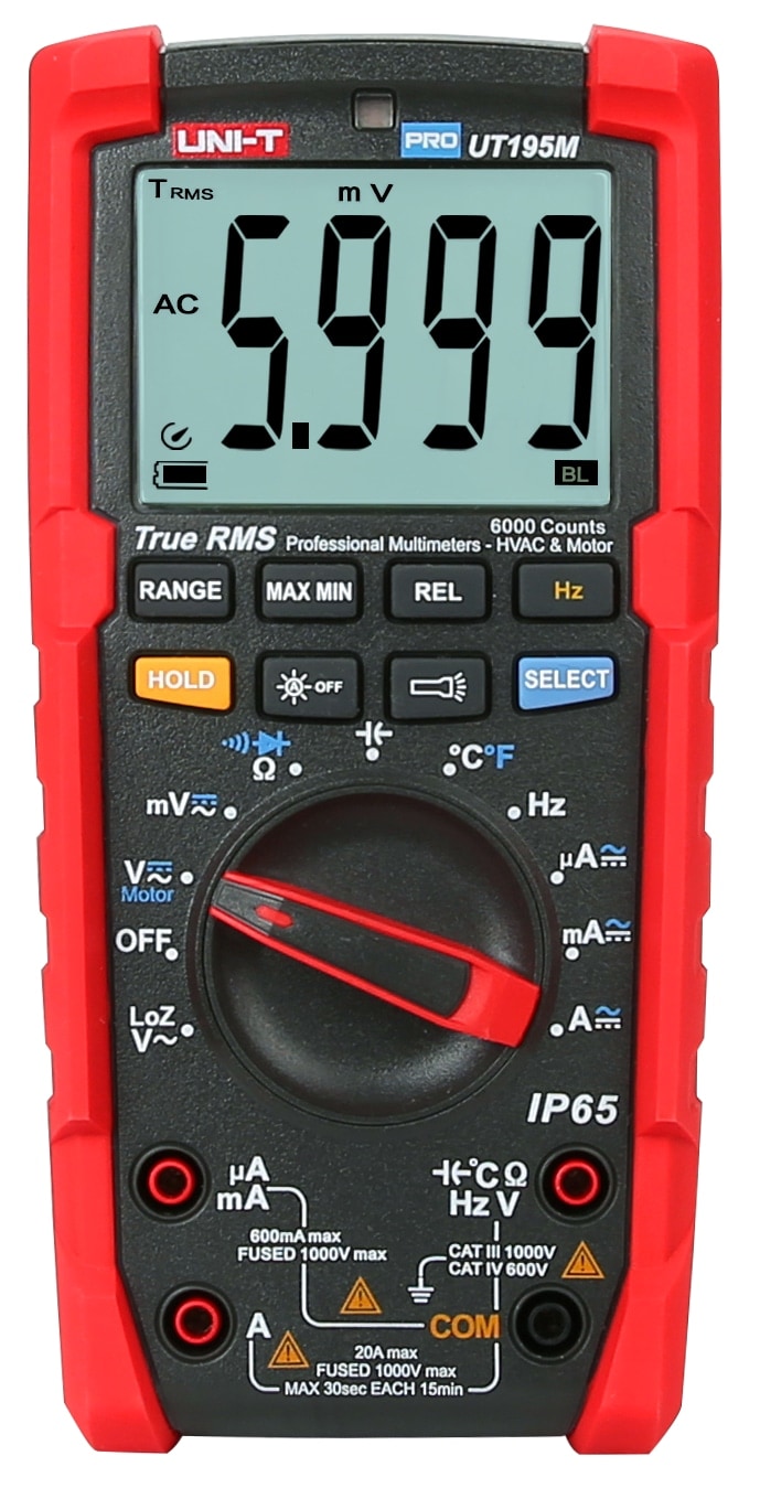 UNI-T Professional Multimeter, UT195M UNI-T Professional Multimeter, UT195M