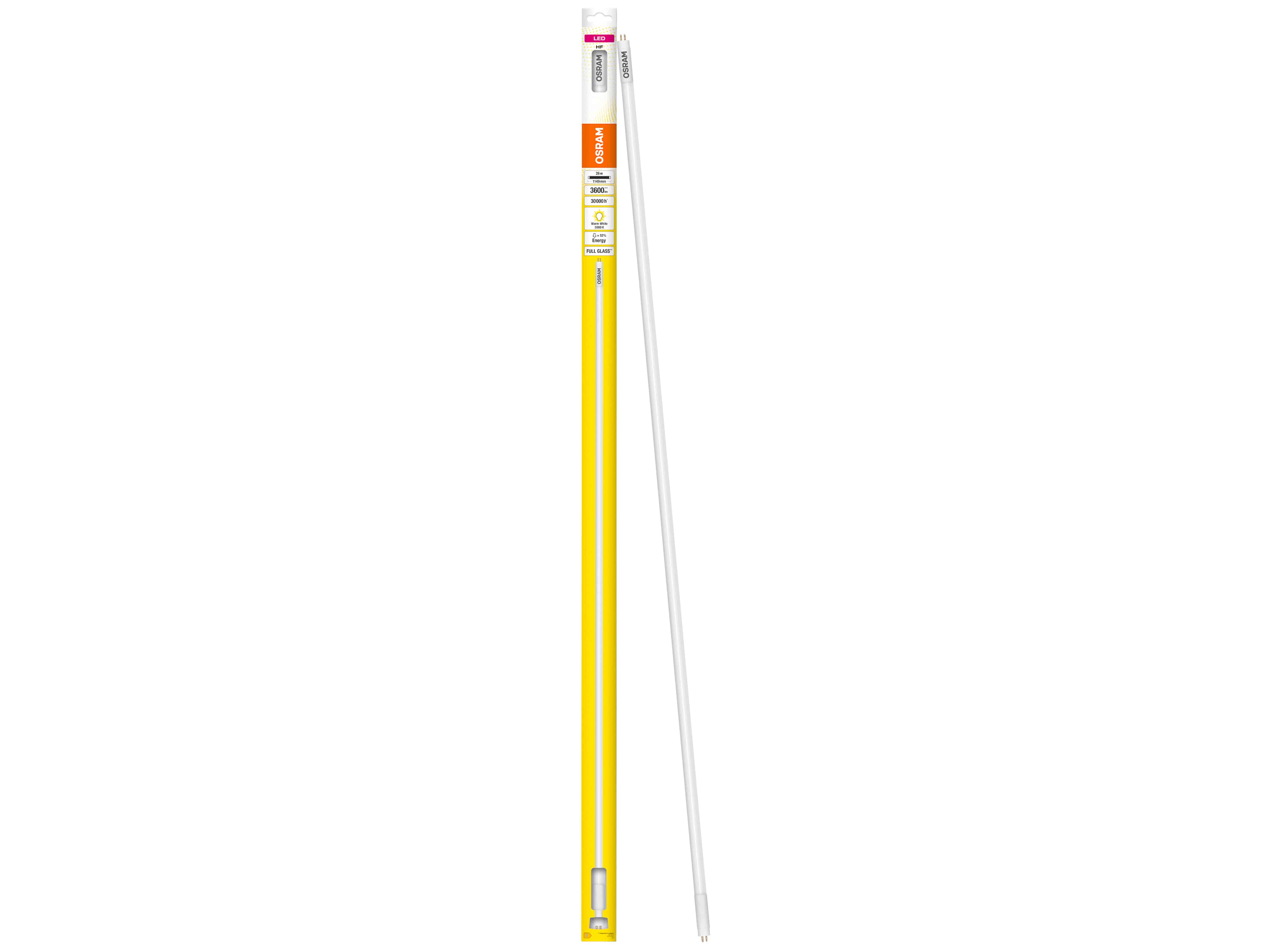 OSRAM LED-Röhre, T5, 1149mm, G5, EEK: E, 26W, 3600lm, 3000K