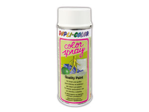 DUPLI-COLOR Kunstharzlackspray, weiß matt, 400 ml DUPLI-COLOR Kunstharzlackspray, weiß matt, 400 ml