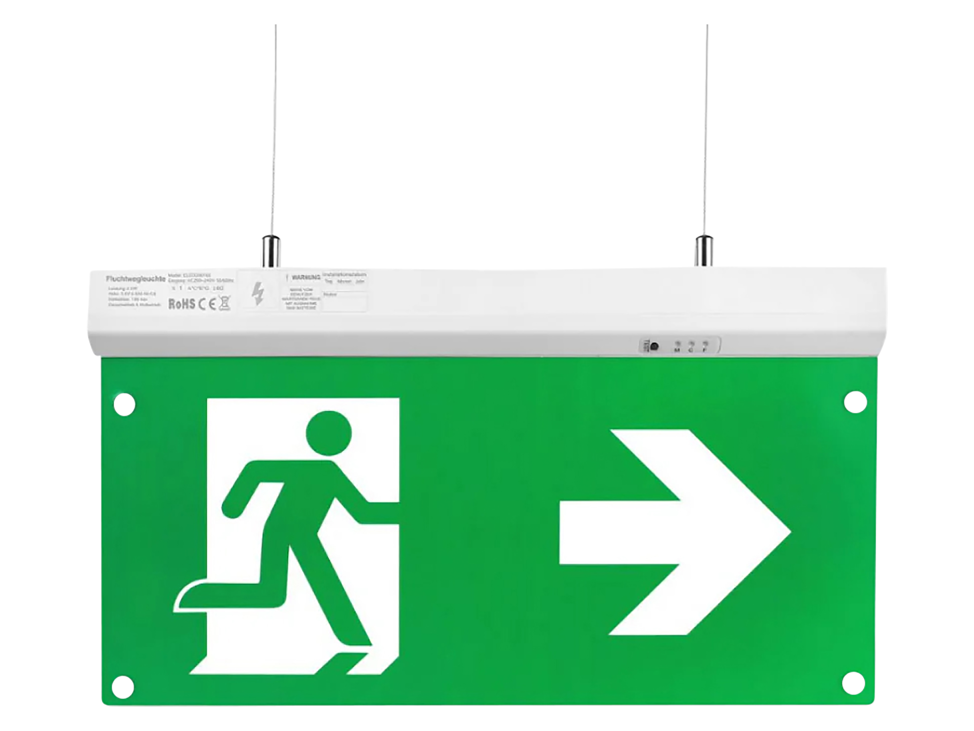 ENOVALITE LED-Fluchtwegeleuchte, inkl. 8 h Notstromakku ENOVALITE LED-Fluchtwegeleuchte, inkl. 8 h Notstromakku