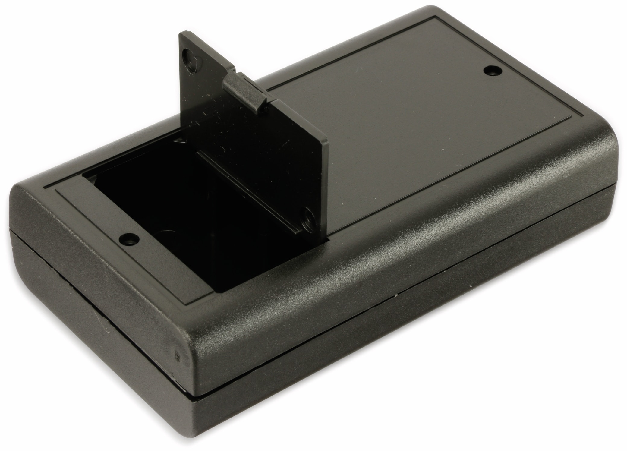 STRAPUBOX Kunststoffgehäuse mit Batteriefach, Typ 6512 SW, 124 x 71 x 30 mm STRAPUBOX Kunststoffgehäuse mit Batteriefach, Typ 6512 SW, 124 x 71 x 30 mm