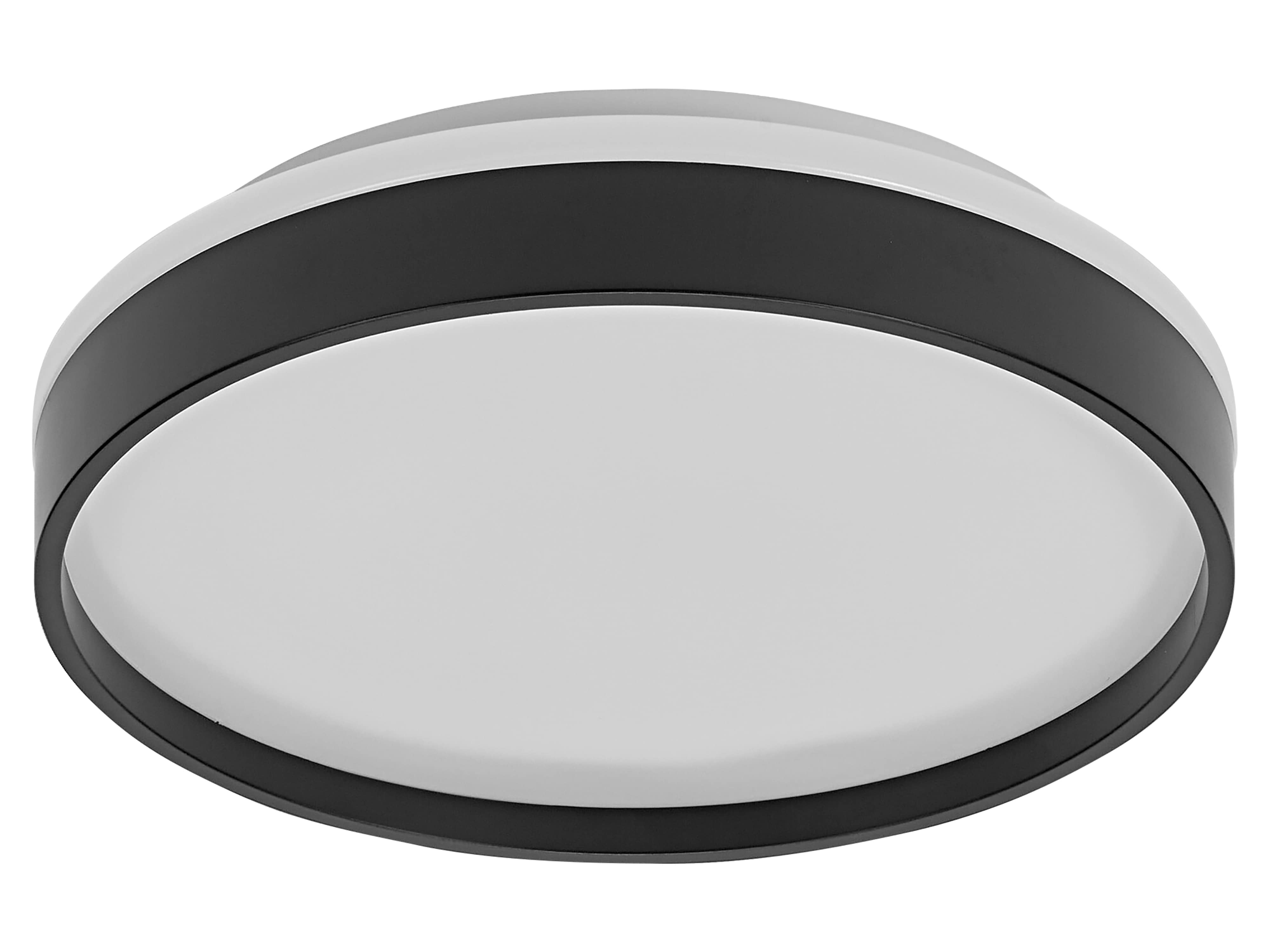 OSRAM LED-Deckenleuchte, 16W, 3000K, 1000lm, warmweiß, IP20, schwarz, Ø30cm OSRAM LED-Deckenleuchte, 16W, 3000K, 1000lm, warmweiß, IP20, schwarz, Ø30cm