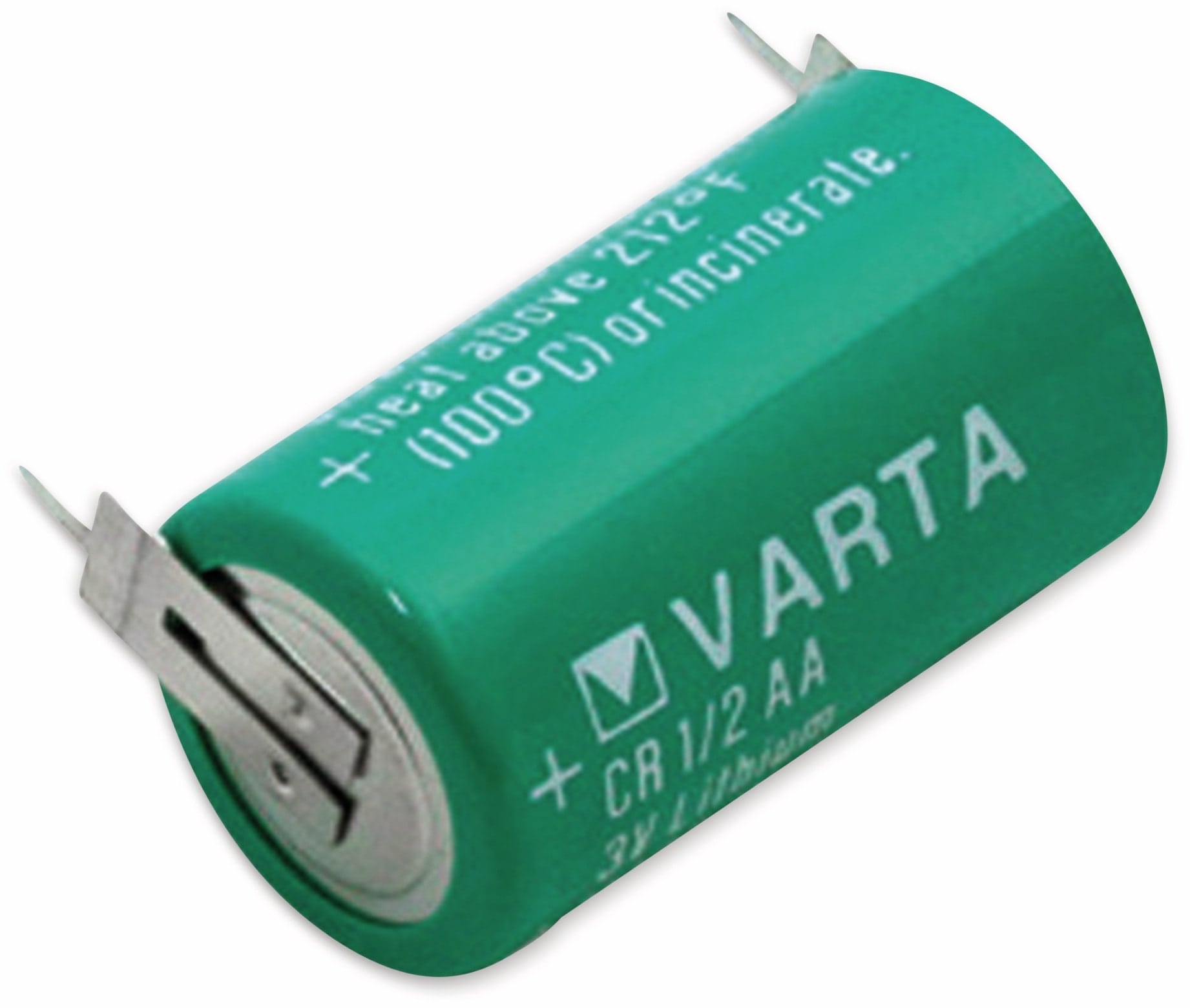 VARTA Lithium-Batterie CR 1/2AA-SLF, Print 1/1+/-, 3 V-, 950 mAh VARTA Lithium-Batterie CR 1/2AA-SLF, Print 1/1+/-, 3 V-, 950 mAh
