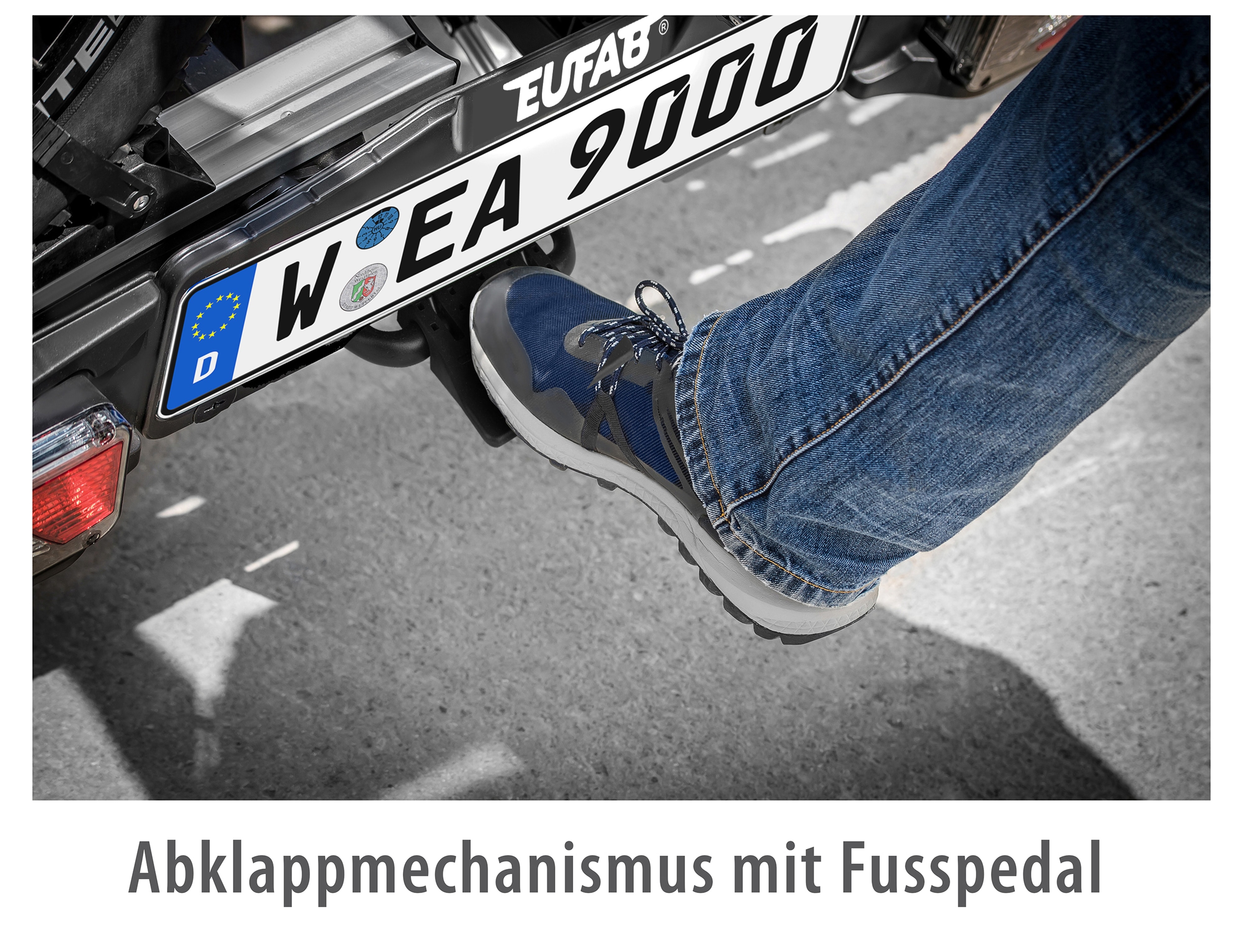 EUFAB Fahrradträger FINCH, 11584, für 2 Fahrräder EUFAB Fahrradträger FINCH, 11584, für 2 Fahrräder