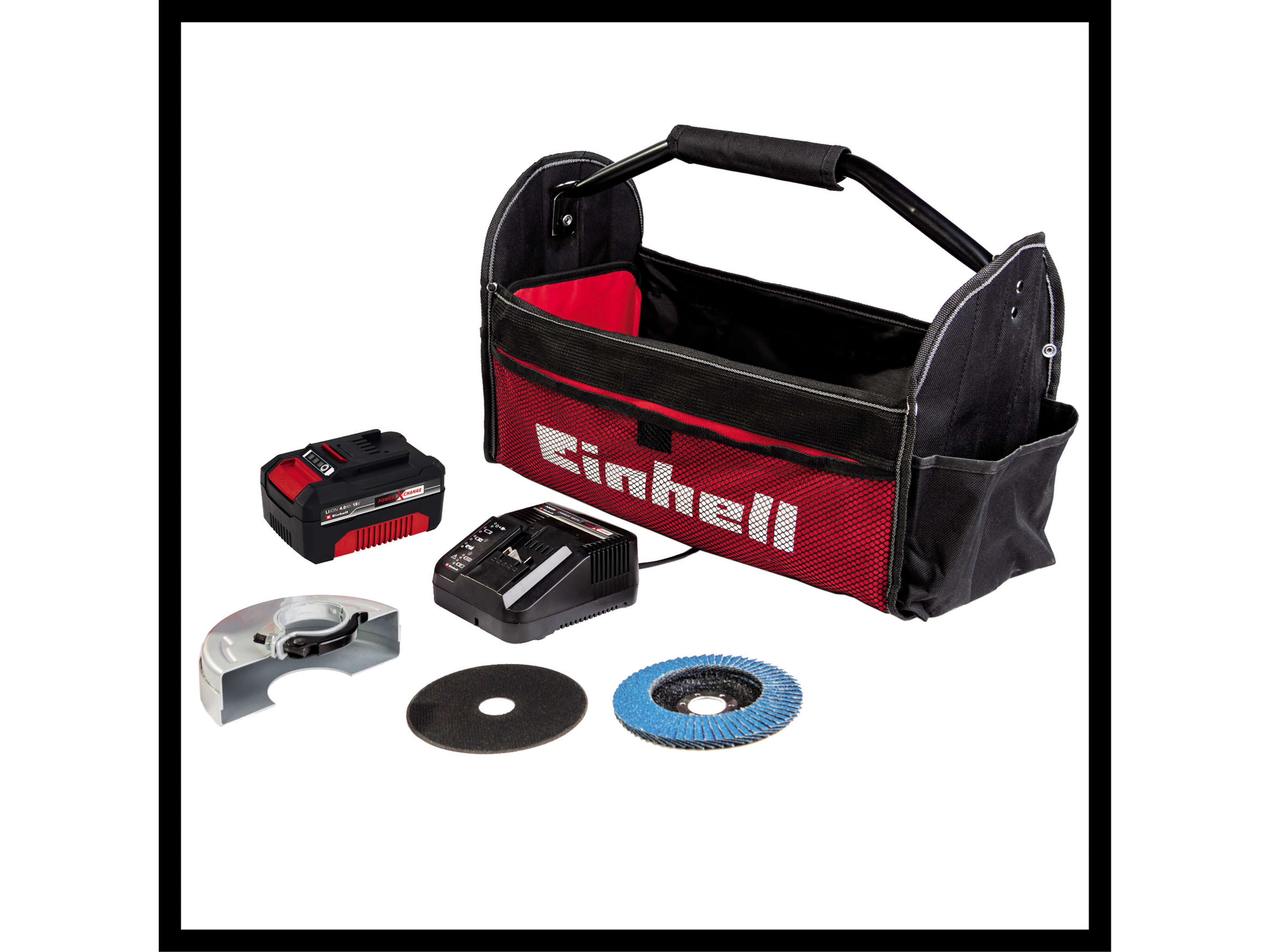 EINHELL Akku-Winkelschleifer TE-AG 18/115 Li (1x4,0 Ah) EINHELL Akku-Winkelschleifer TE-AG 18/115 Li (1x4,0 Ah)
