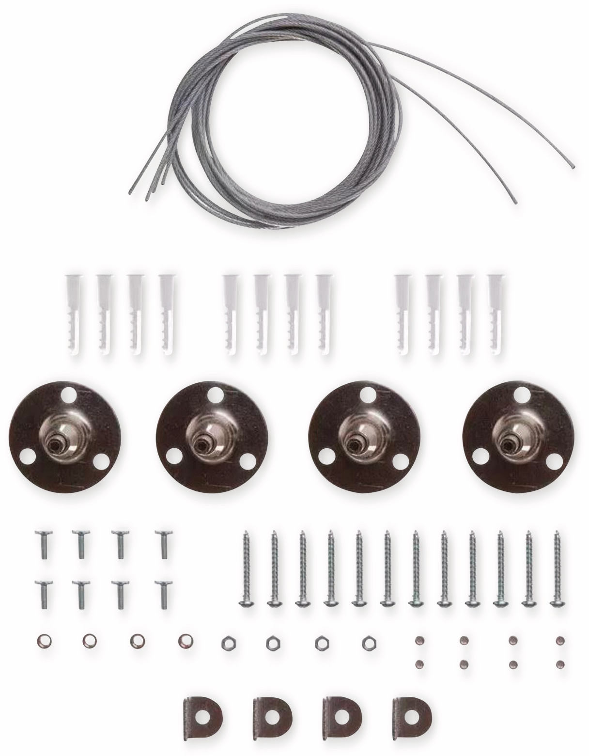 V-TAC Seil Aufhänge Satz VT-6018 für LED Paneel V-TAC Seil Aufhänge Satz VT-6018 für LED Paneel