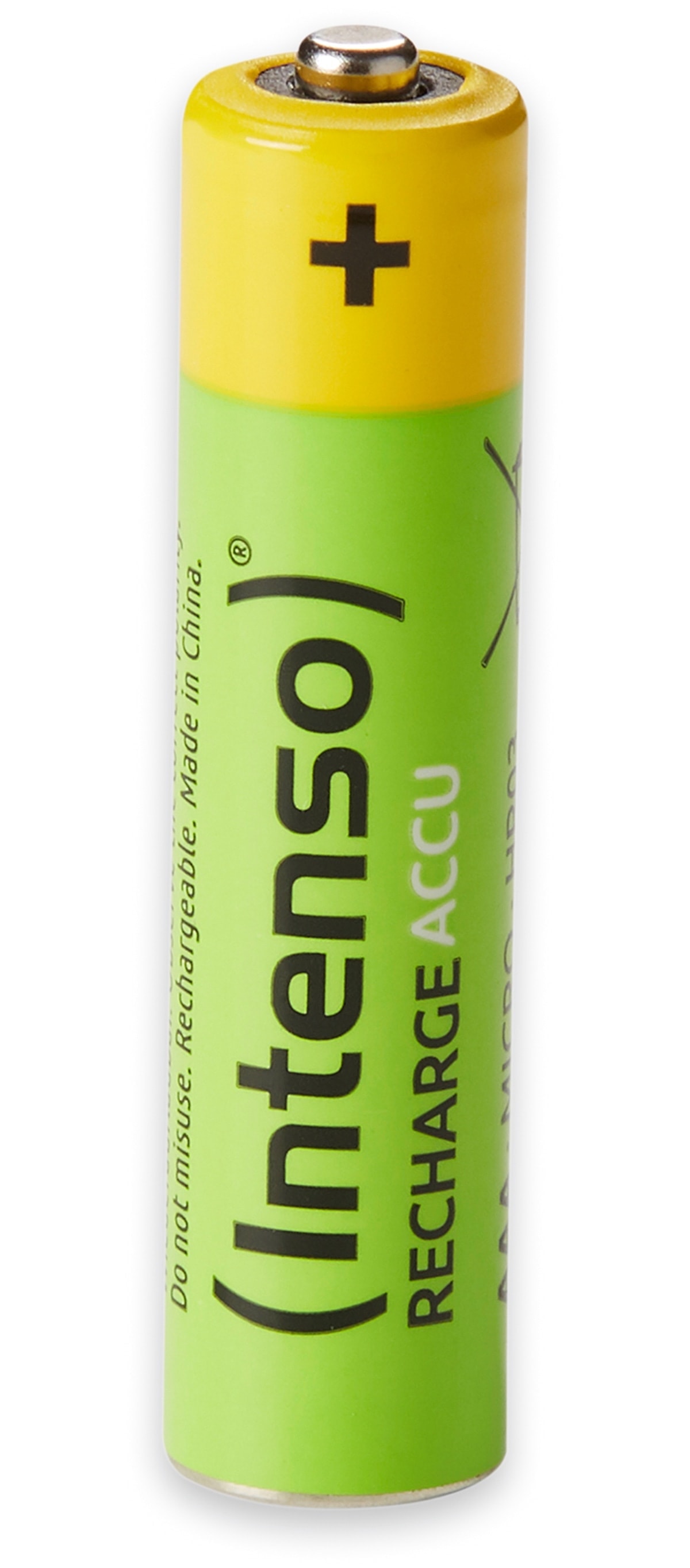 INTENSO NiMH-Akku AAA HR03, 1000 mAh, 4 Stück INTENSO NiMH-Akku AAA HR03, 1000 mAh, 4 Stück