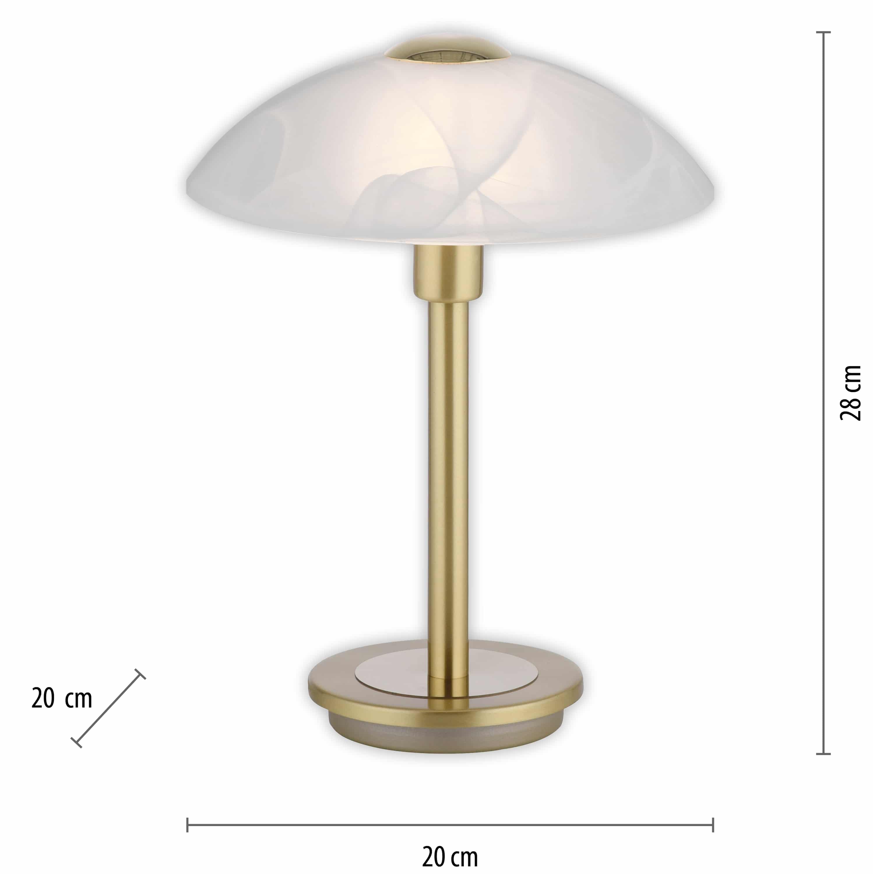 PAUL NEUHAUS LED-Tischleuchte 4026-60 messing-matt, G9, 2,6 W, 265 lm, 3000 K PAUL NEUHAUS LED-Tischleuchte 4026-60 messing-matt, G9, 2,6 W, 265 lm, 3000 K