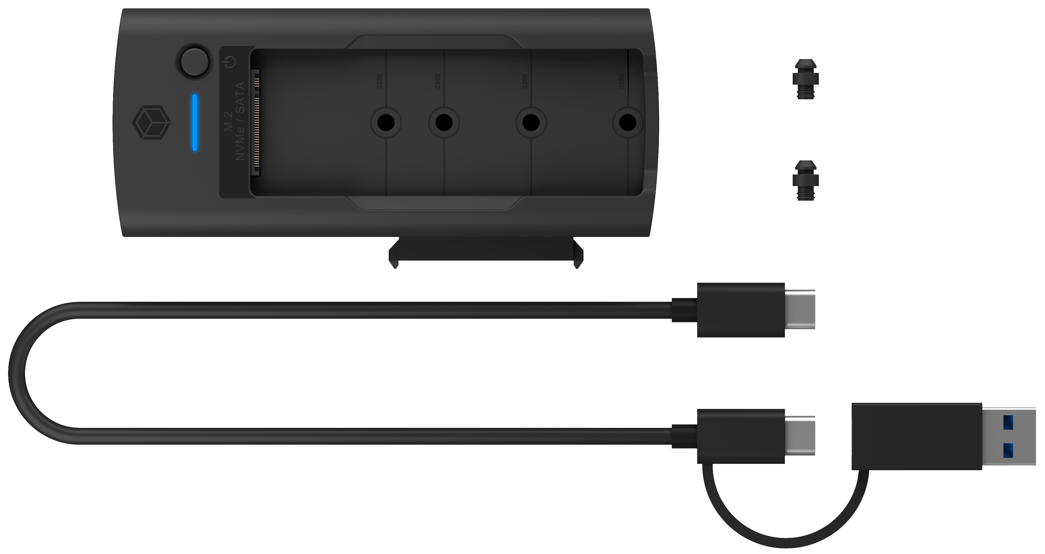 ICY BOX Dockingstation IB-180MS-C31 NVME ICY BOX Dockingstation IB-180MS-C31 NVME