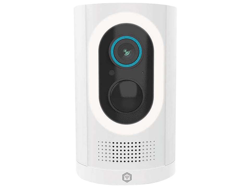 NEDIS SmartLife Außenkamera WIFICBO33WT, 3MP Full HD 1296p, IP65, kabellos, Mensch-Erkennung, Farb-Nachtsicht