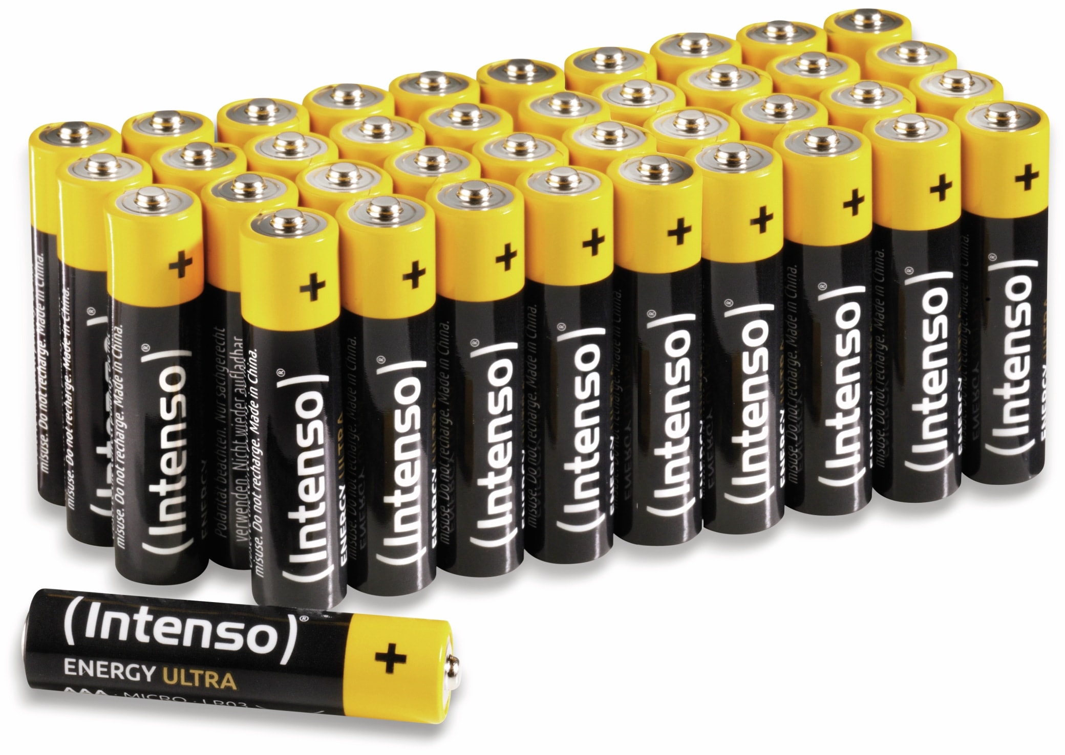 INTENSO Micro-Batterie-Set Energy Ultra, AAA LR03, Alkaline, 40 Stück INTENSO Micro-Batterie Energy Ultra, AAA LR03, 40 Stück