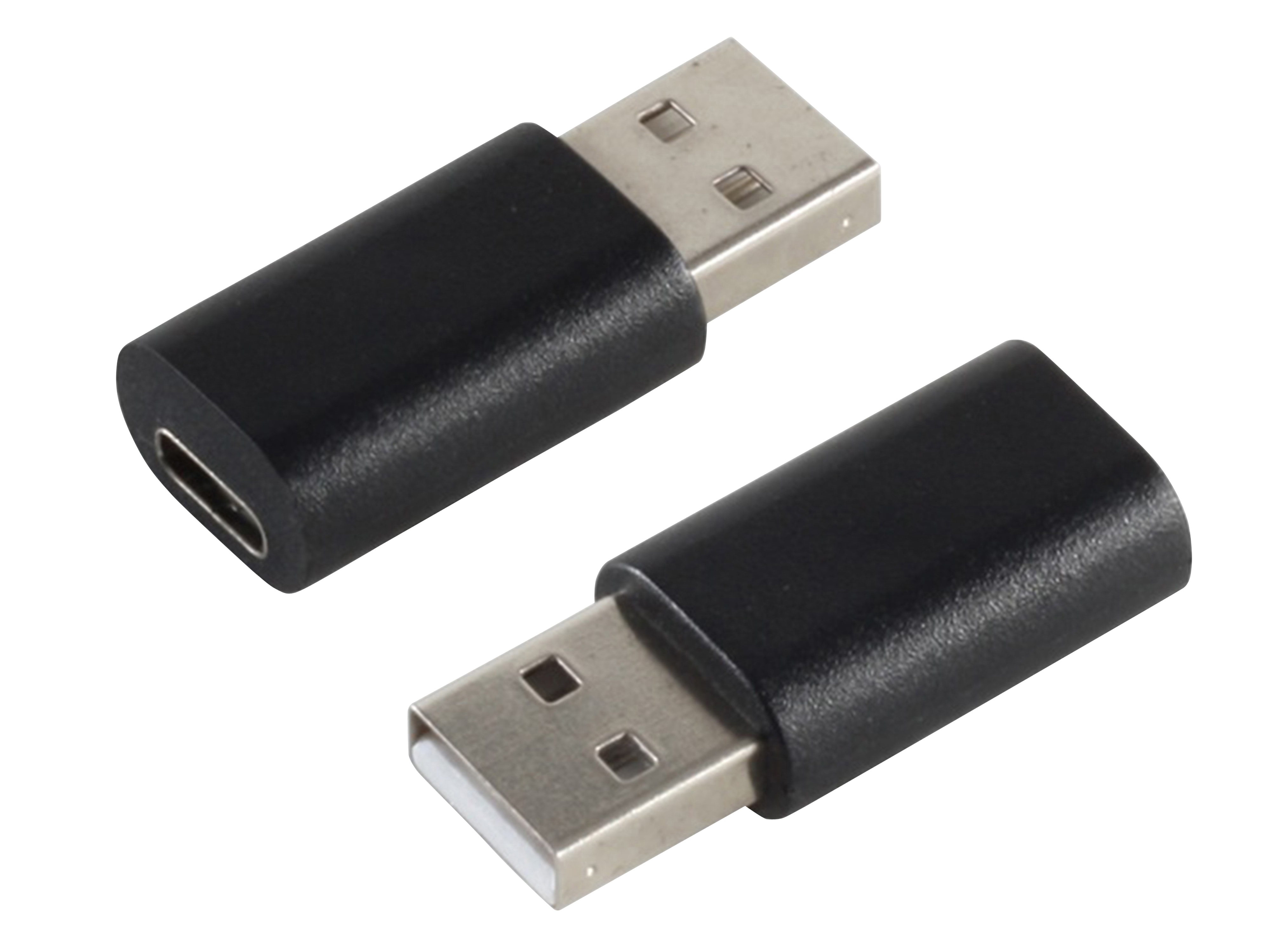 S-IMPULS USB-A Adapter USB-C Buchse 2.0 schwarz S-IMPULS USB-A Adapter USB-C Buchse 2.0 schwarz