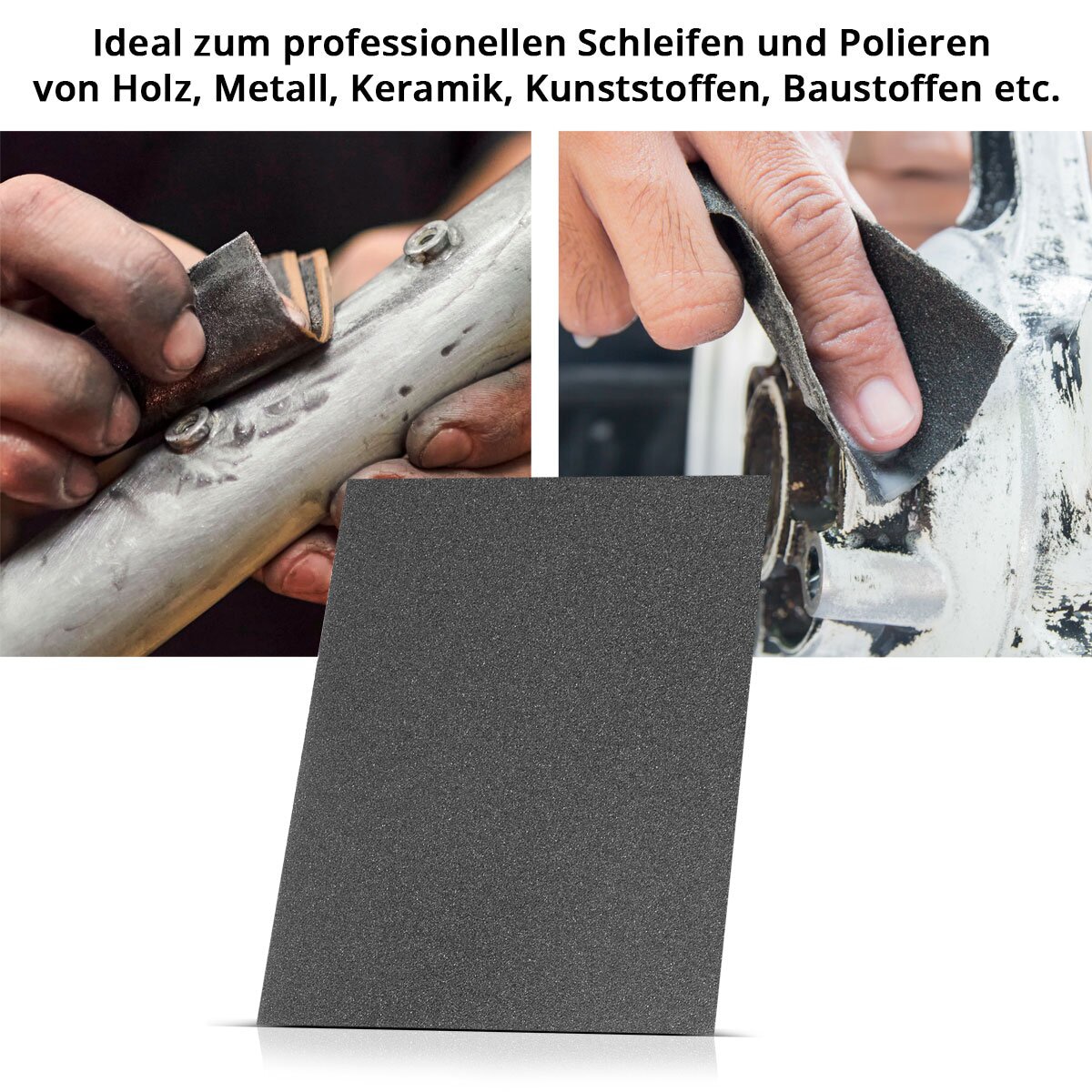 STAHLWERK Schleifpapier-Set, 4845, 12er-Set, 230x280 mm STAHLWERK Schleifpapier-Set, 4845, 12er-Set, 230x280 mm