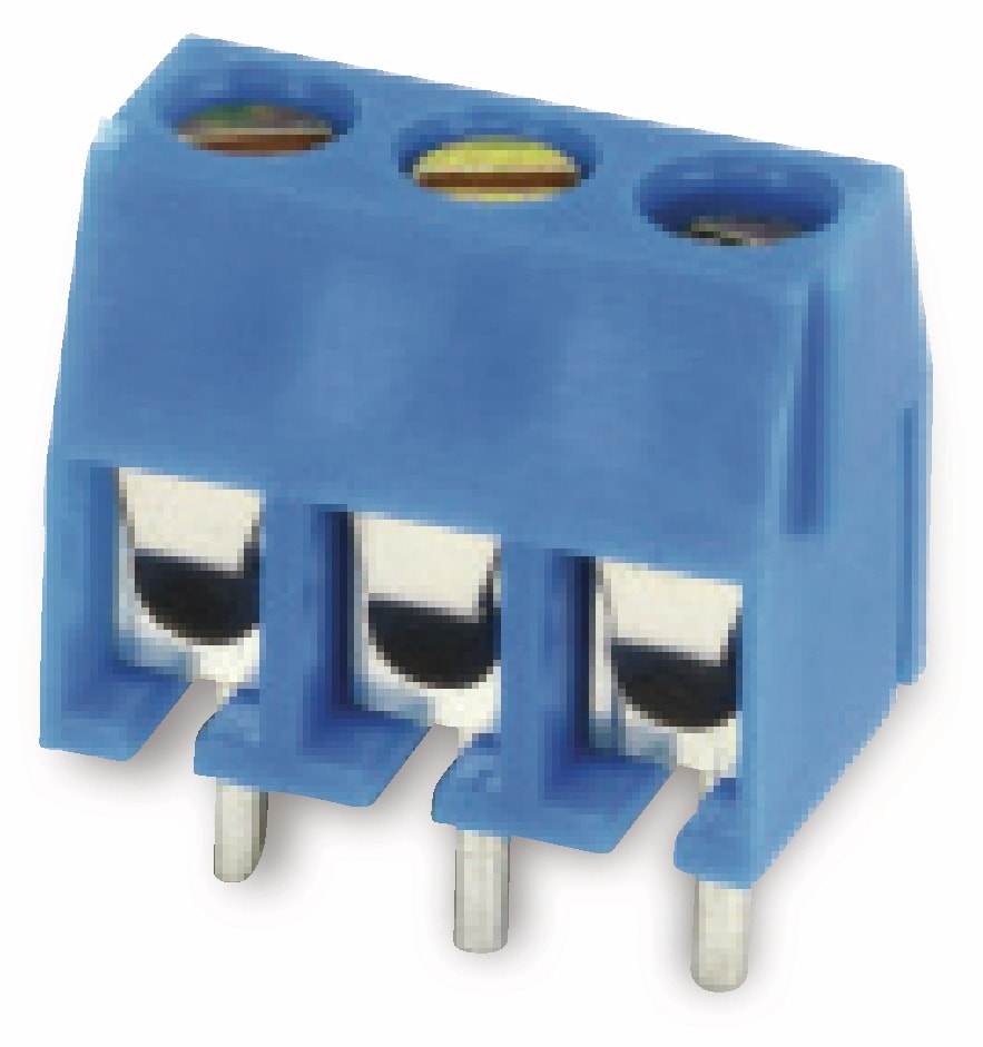 Leiterplatten-Anschlussklemme XY306, 3-polig Leiterplatten-Anschlussklemme XY306, 3-polig