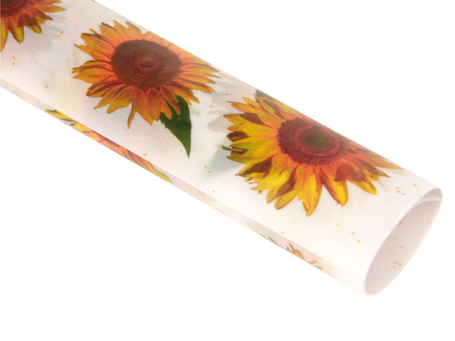HEYDA Transparentpapier 79327, Sonnenblume Transparentpapier HEYDA 79327, Sonnenblume