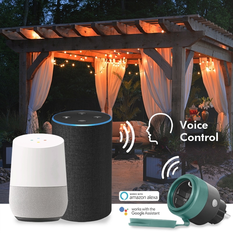 LOGILINK WLAN-Steckdose SH0100, Outdoor, Tuya LOGILINK WLAN-Steckdose SH0100, Outdoor, Tuya