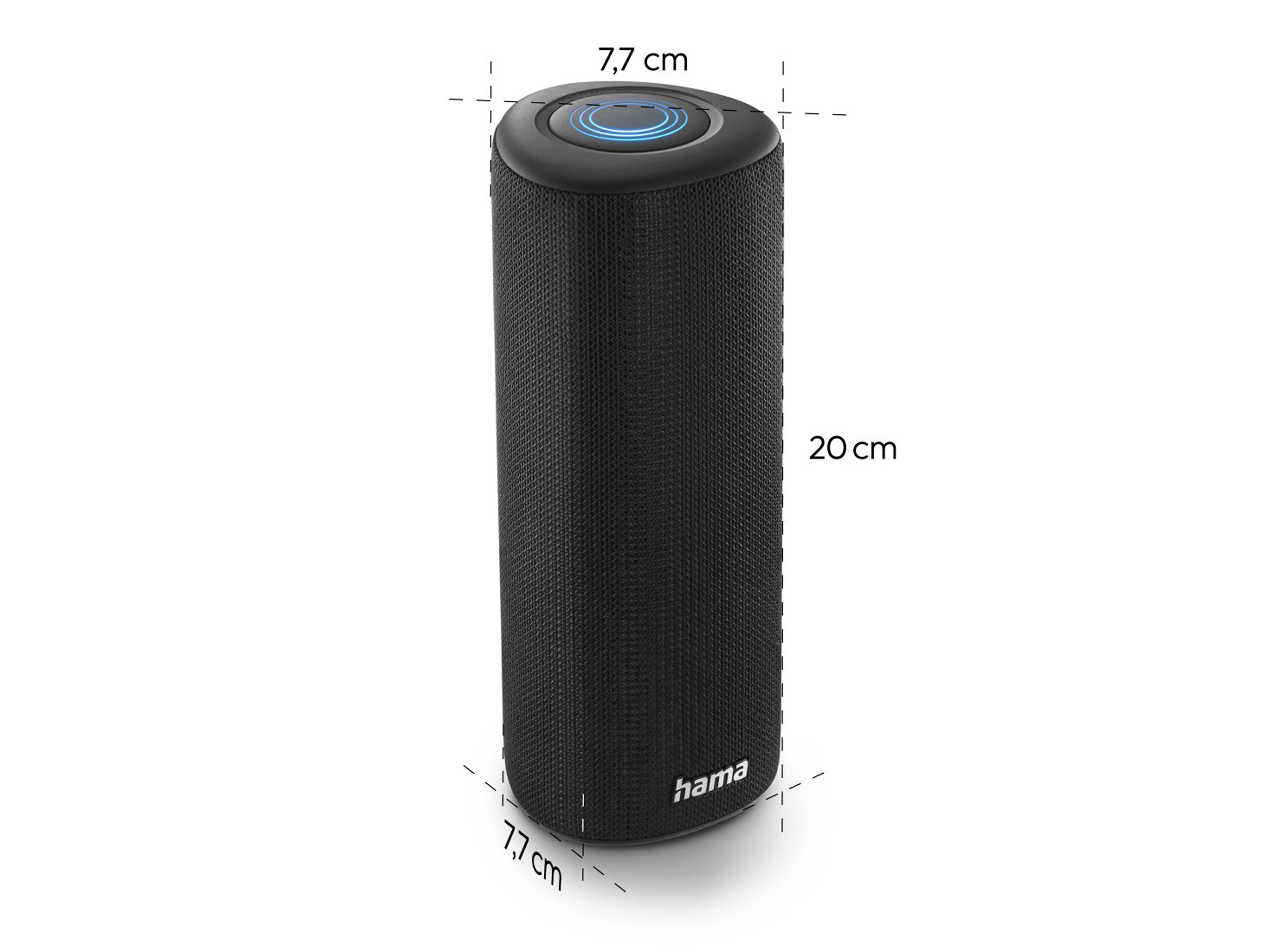 HAMA Bluetooth Lautsprecher Pipe 3.0, 24W, IPX5, 10 Lichtmodi HAMA Bluetooth Lautsprecher Pipe 3.0, 24W, IPX5, 10 Lichtmodi