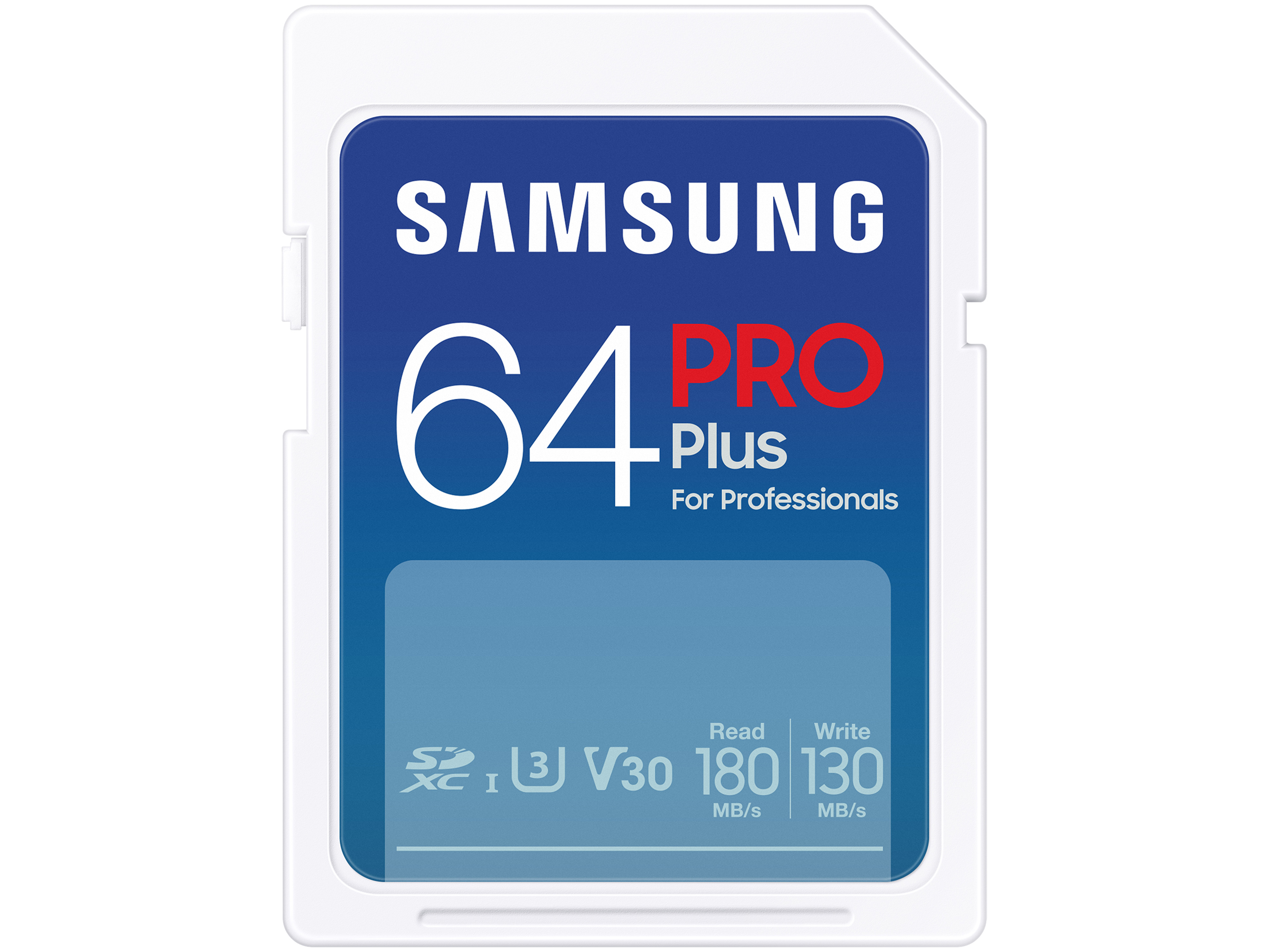 SAMSUNG SDXC-Speicherkarte PRO Plus (2023) 64GB, Klasse 3 SAMSUNG SDXC-Speicherkarte PRO Plus (2023) 64GB