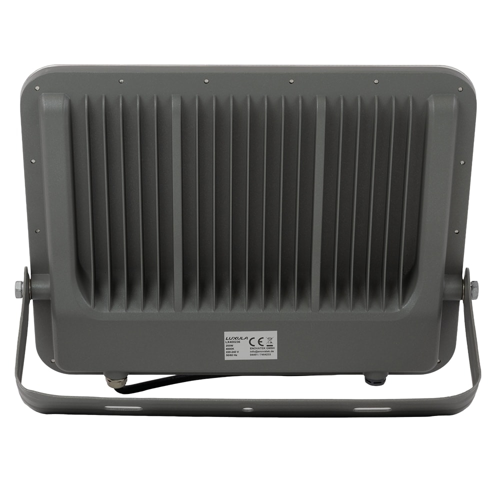 LUXULA LED-Fluter, EEK: E, 200W, 26000lm, 4000K, IP65, grau LUXULA LED-Fluter, EEK: E, 200W, 26000lm, 4000K, IP65, grau
