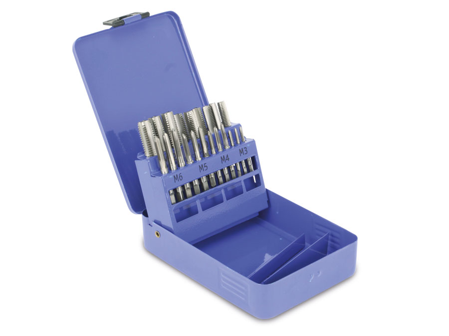 BGS TECHNIC Gewindeschneidsatz, M3...M12, 21-teilig BGS TECHNIC Gewindeschneidsatz, M3...M12, 21-teilig