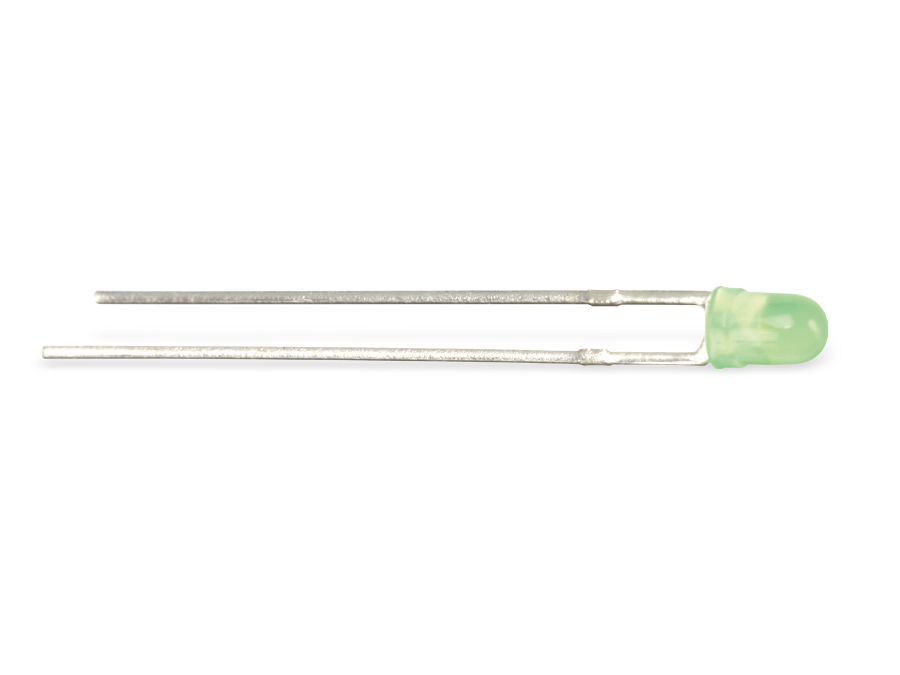 KINGBRIGHT LED L-934SGDLK, grün, 3 mm, 10 Stück KINGBRIGHT LED L-934SGDLK, grün, 3 mm, 10 Stück