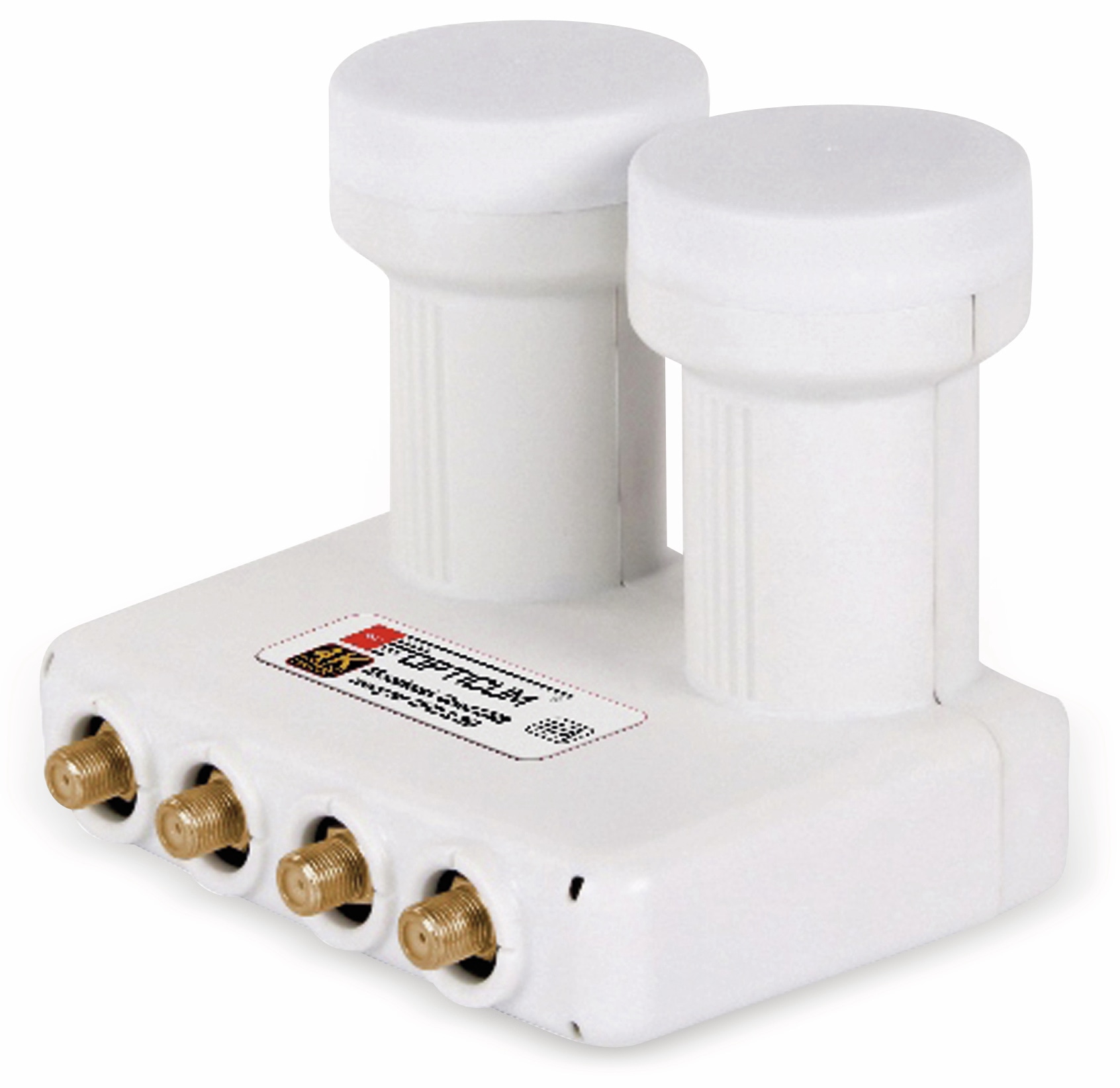 RED OPTICUM Quad-Monoblock-LNB LMQP-04H RED OPTICUM Quad-Monoblock-LNB LMQP-04H