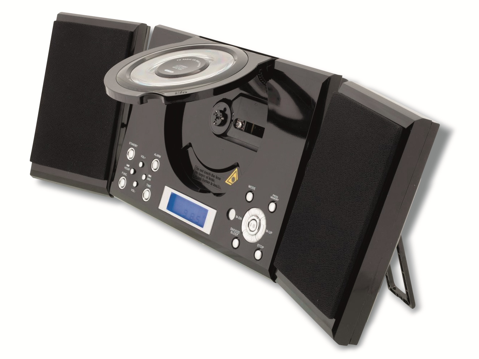 ROXX Stereoanlage MC 201, CD, Radio, schwarz ROXX Stereoanlage MC 201, CD, Radio, schwarz