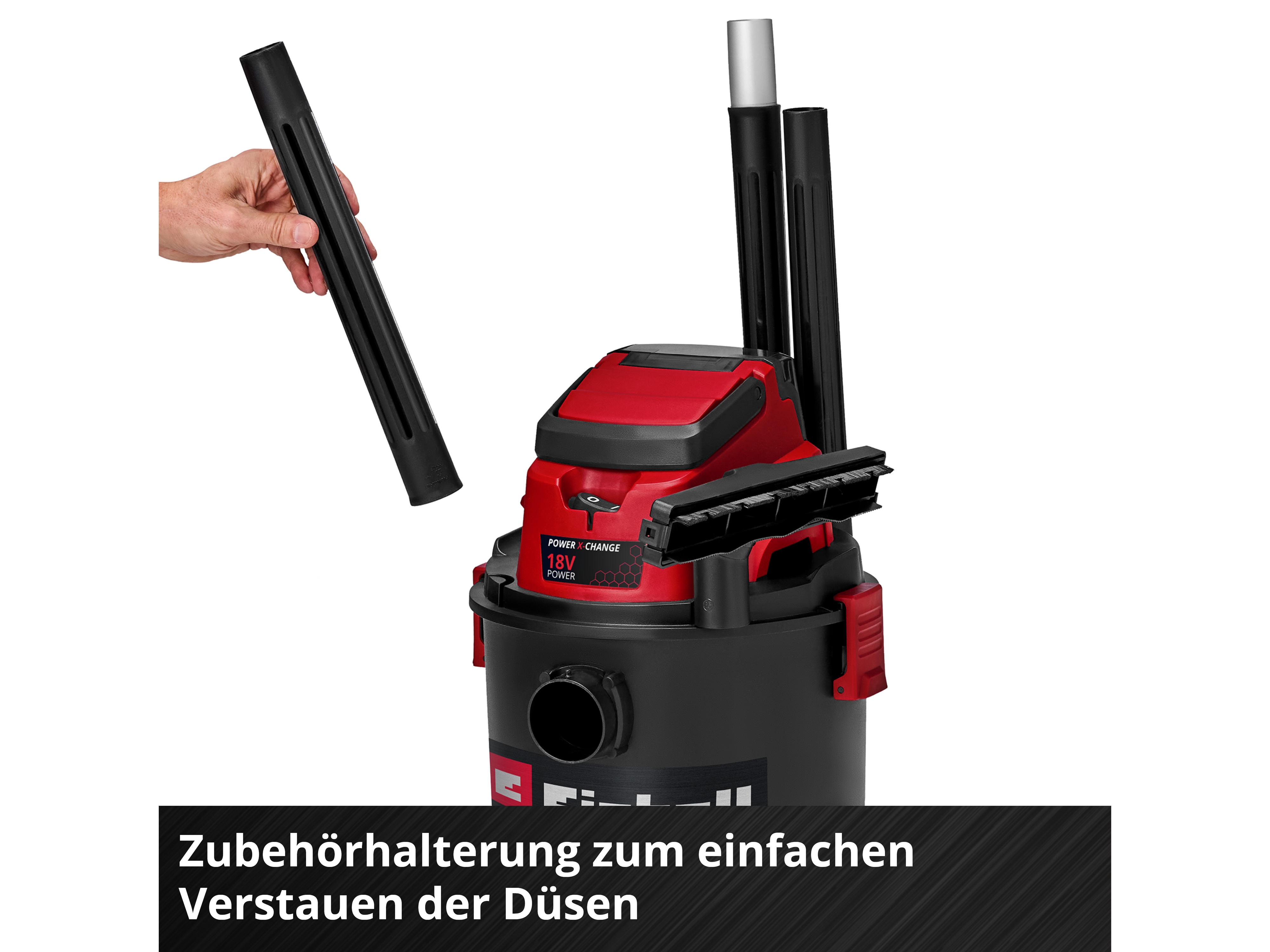 EINHELL Akku-Nass-Trockensauger TC-VC 18/15 Li - Solo