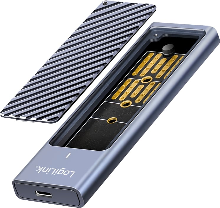 LOGILINK Festplattengehäuse UA0435 M.2 NVMe USB 3.2 2x2, bis zu 10TB, bis zu 20Gbit/s LOGILINK Festplattengehäuse UA0435 M.2 NVMe USB 3.2 2x2, bis zu 10TB, bis zu 20Gbit/s