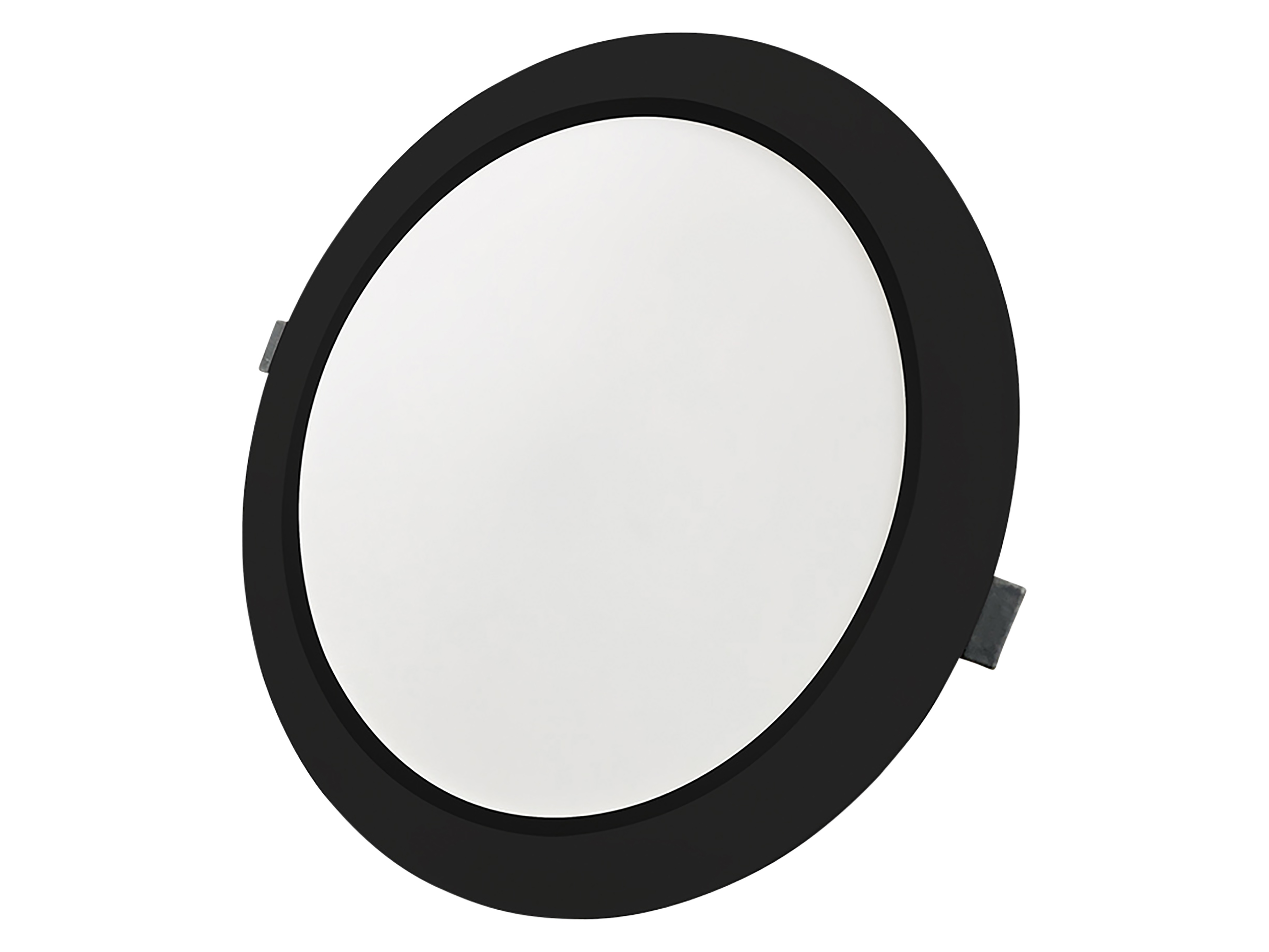 LUXULA LED-Einbauleuchte, 12W, EEK: F, 1200lm, CCT, IP44, schwarz LUXULA LED-Einbauleuchte, 12W, EEK: F, 1200lm, CCT, IP44, schwarz