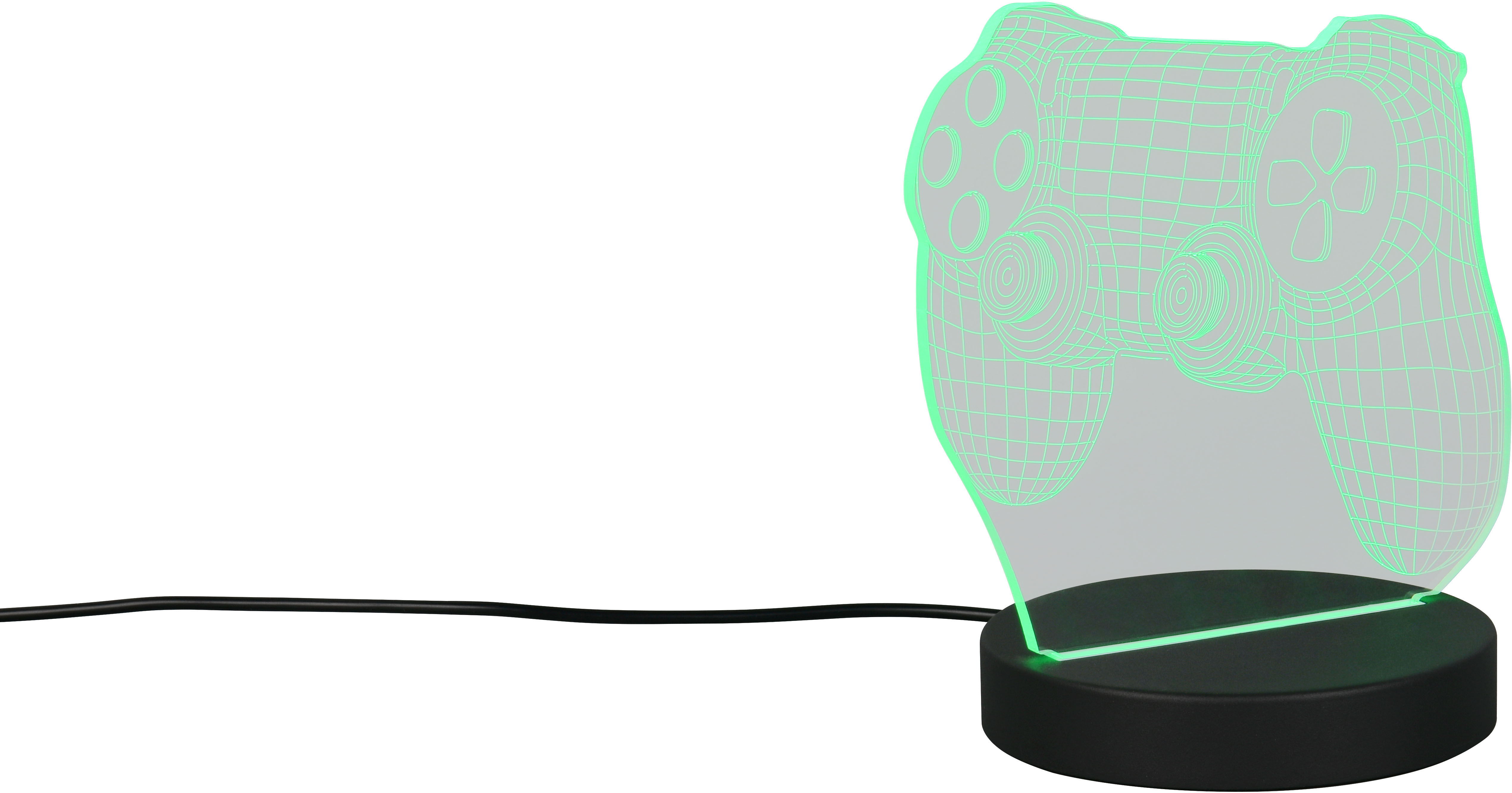 REALITY LED-Tischleuchte Joy, R53881102, 3,2W, 250lm, 3000K, schwarz REALITY LED-Tischleuchte Joy, R53881102, 3,2W, 250lm, 3000K, schwarz