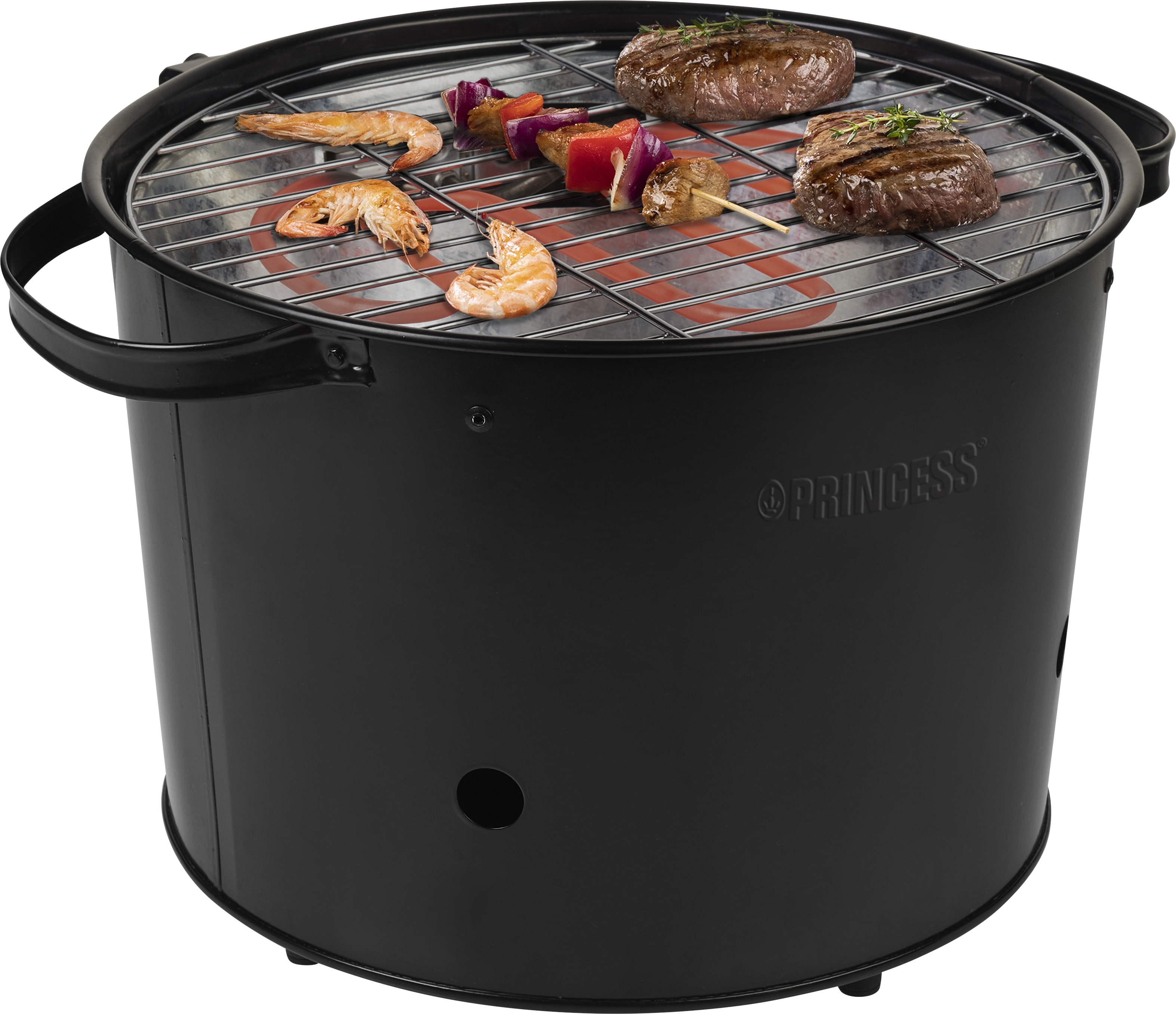 PRINCESS Elektrogrill 112240 Hybrid Grill, Ø 32 cm, 1400 W PRINCESS Elektrogrill 112240 Hybrid Grill, Ø 32 cm, 1400 W