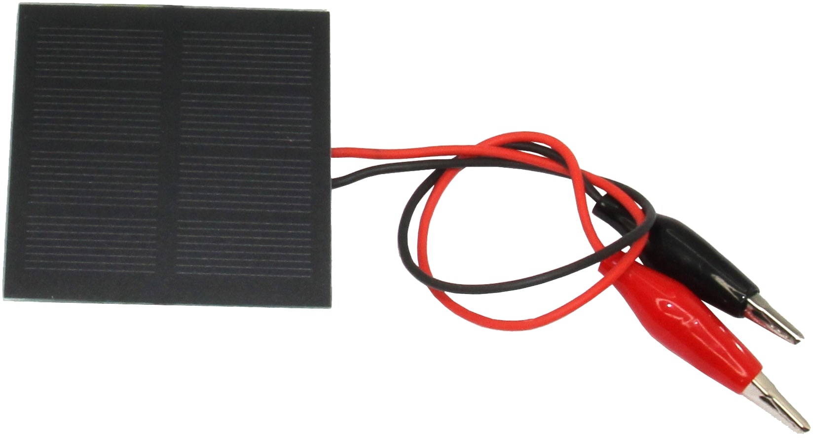 SOL-EXPERT Solarzelle 200 mA, 2 V, mit Krokoklemmen SOL-EXPERT Solarzelle 200 mA, 2 V, mit Krokoklemmen