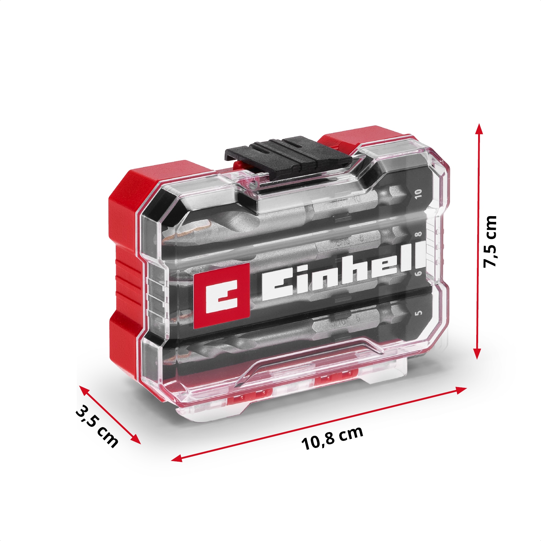 EINHELL Fliesenbohrer-Set, 51404, XS-Case, 5-10 mm, 4-teilig EINHELL Fliesenbohrer-Set, 51404, XS-Case, 5-10 mm, 4-teilig