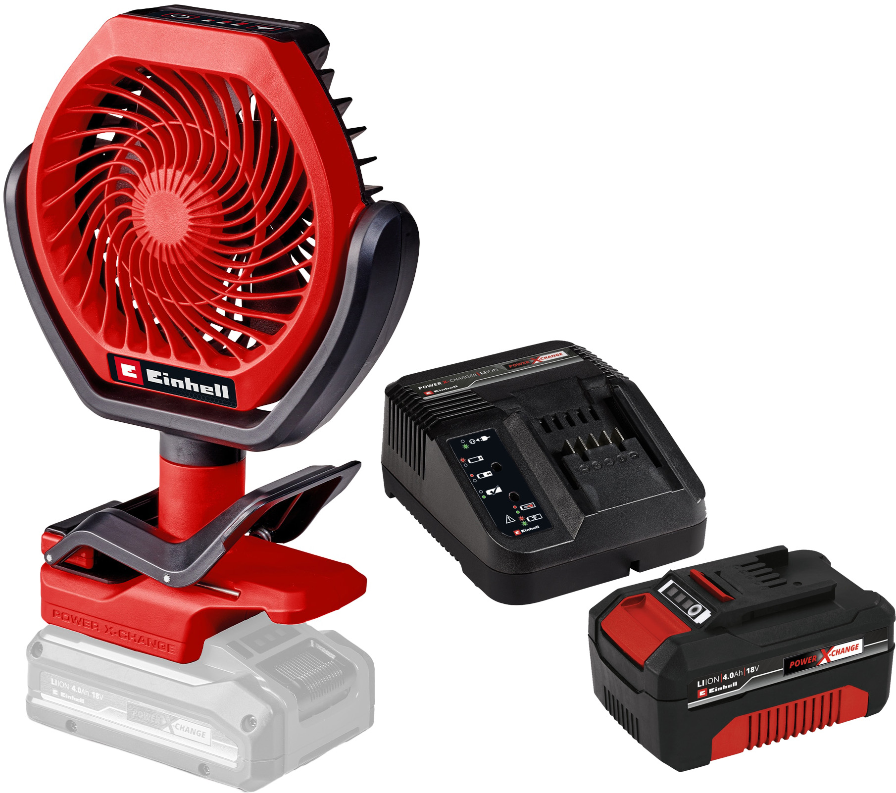 EINHELL Akku-Ventilator GC-CF 18/110 Li KIT (1x 4,0 Ah) EINHELL Akku-Ventilator GC-CF 18/110 Li KIT (1x 4,0 Ah)