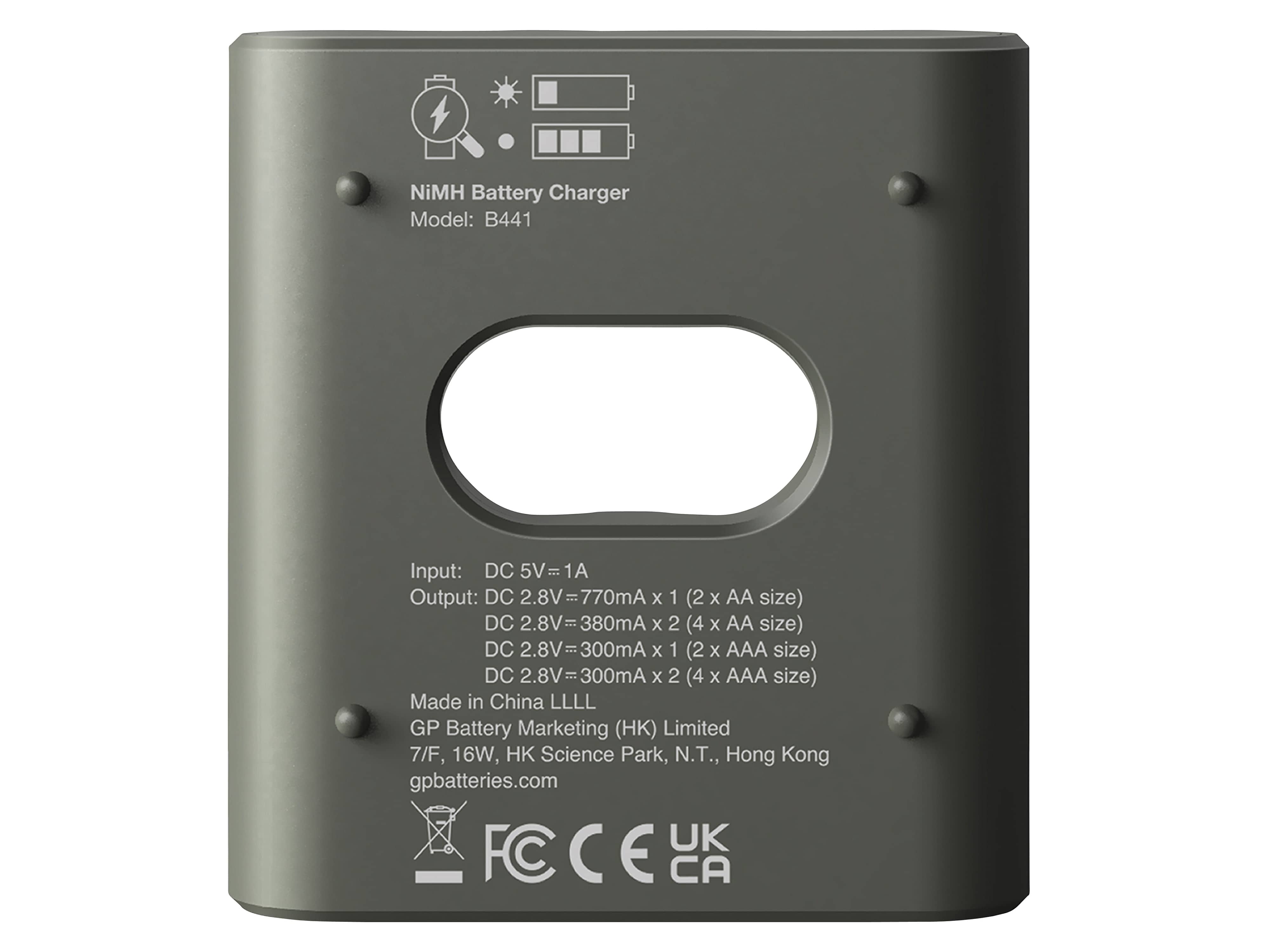 GP RECYKO B441 USB-AKKU-Ladegerät inkls. 4xAAA NiMH Akkus GP RECYKO B441 USB-AKKU-Ladegerät inkls. 4xAAA NiMH Akkus