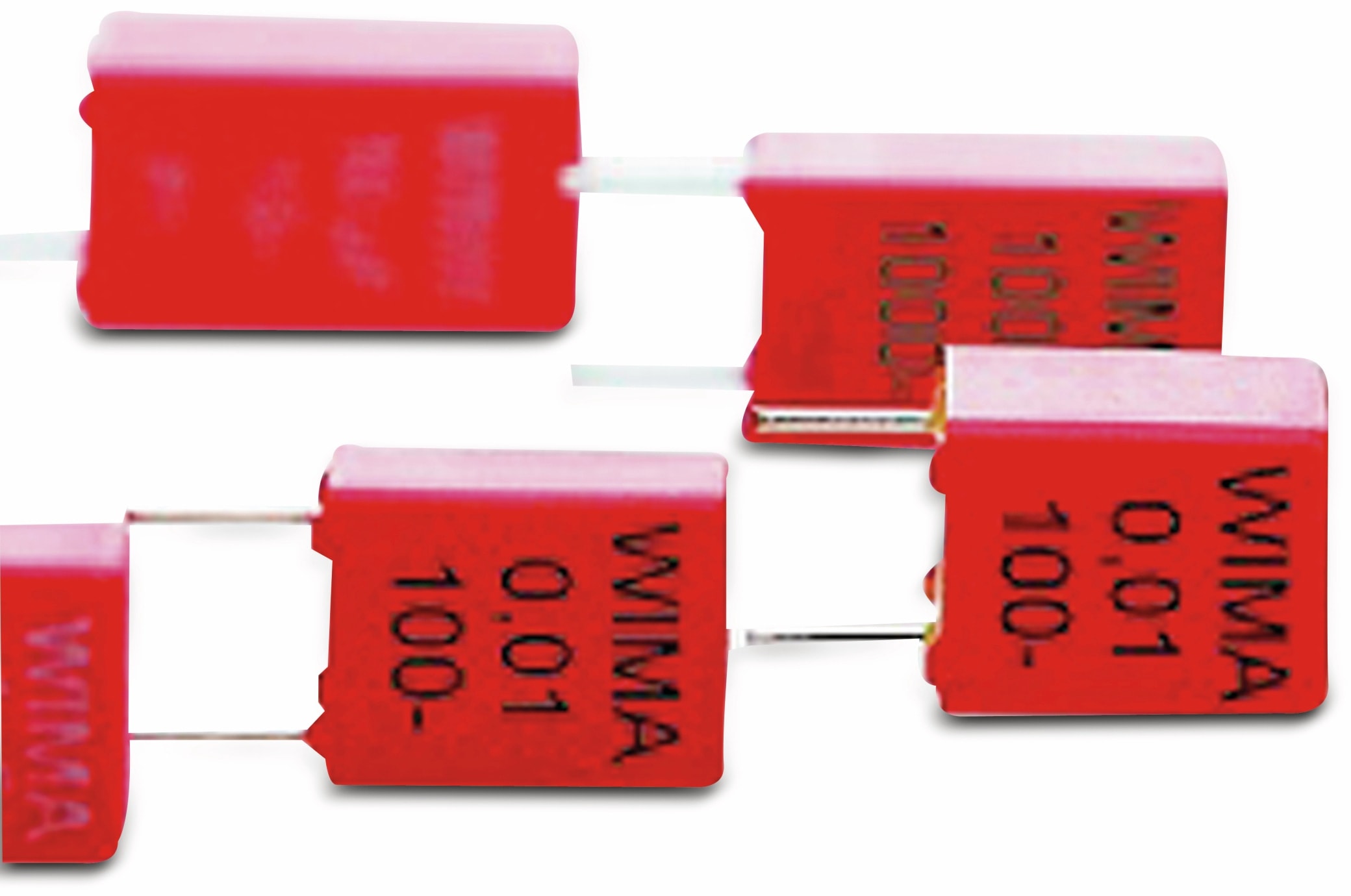 WIMA Folienkondensator, 4700 pF, 100 V-, radial, RM 5, FKS2D014701A00KSSD WIMA Folienkondensator, FKS2D014701A00KSSD, 4700PF, 100V