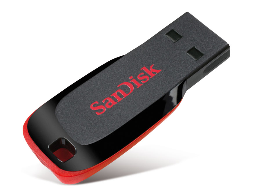 SanDisk USB 2.0 Speicherstick Cruzer Blade, 32GB