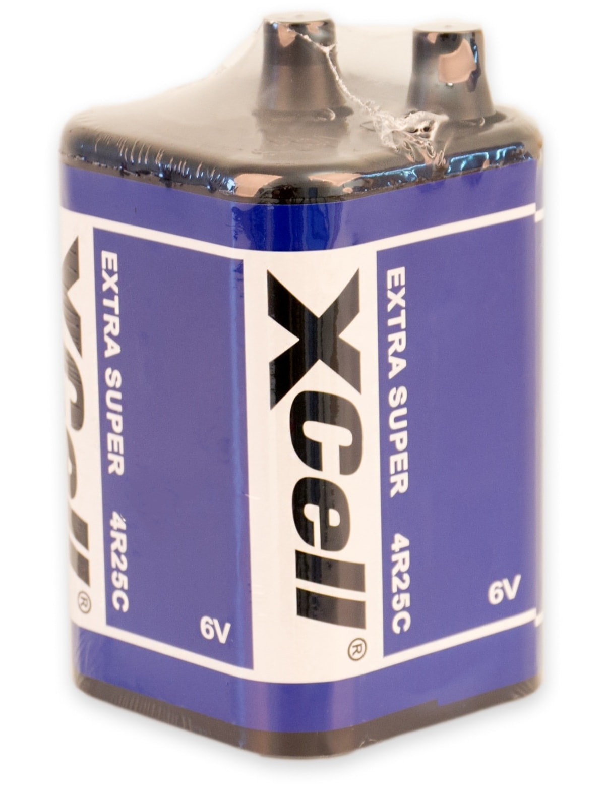 XCELL 6V-Block-Batterie Zink-Kohle, 4R25, 9500 mAh, 1 Stück XCELL 6V-Block-Batterie Zink-Kohle, 4R25, 9500 mAh, 1 Stück