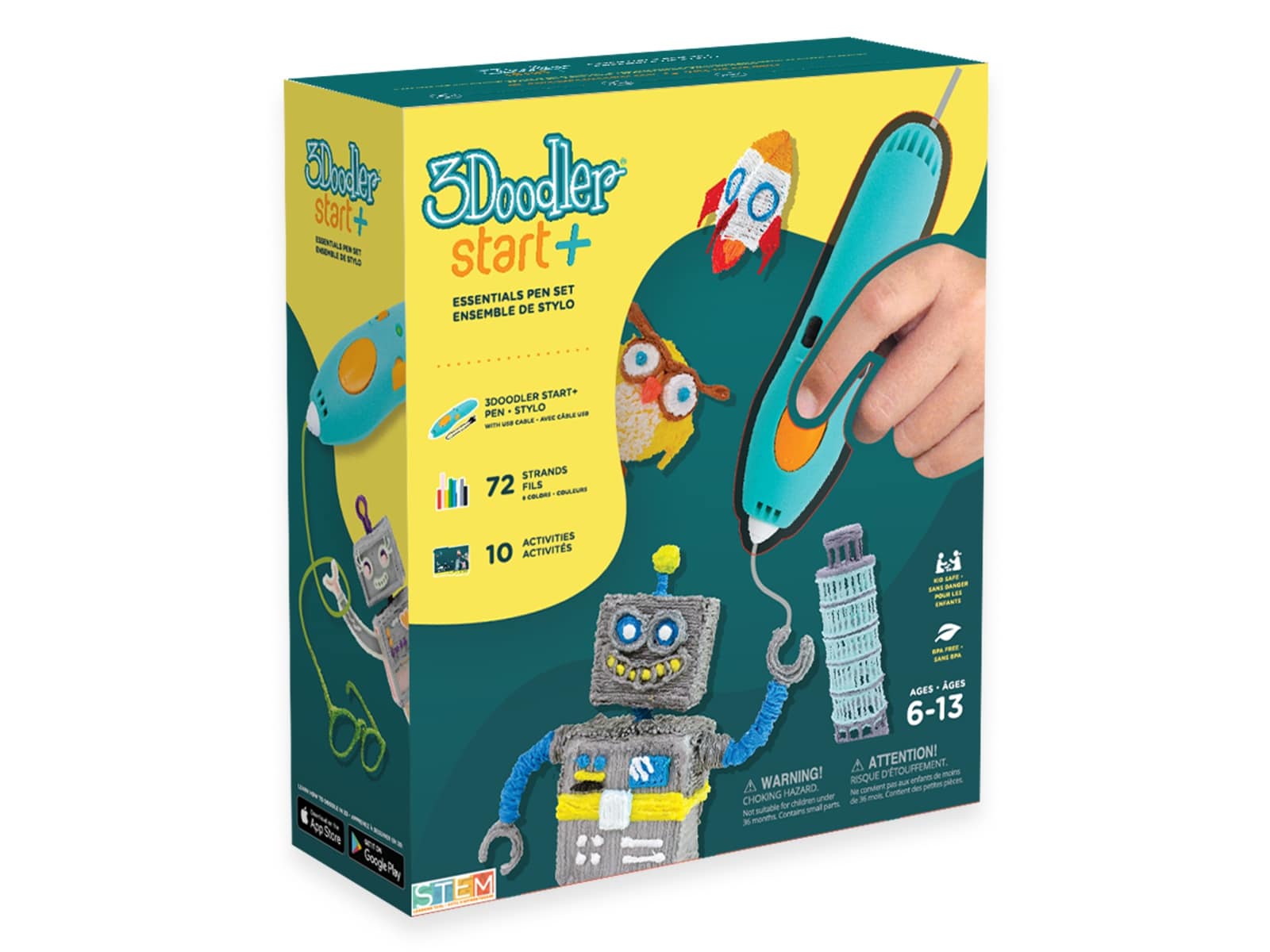 3DOODLER 3D-Stift Start+, Pen-Set 3DOODLER 3D-Stift Start+, Pen-Set