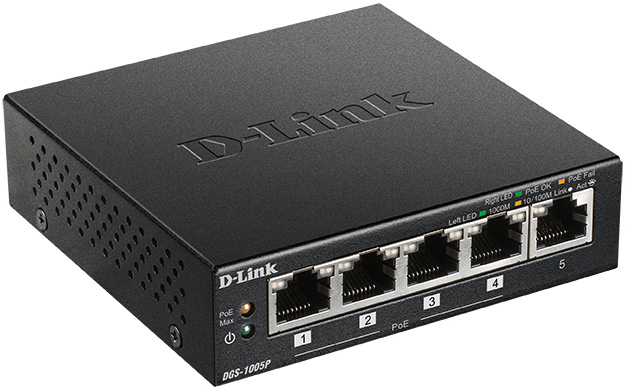 D-LINK Desktop-Switch DGS-1005P D-LINK Desktop-Switch DGS-1005P