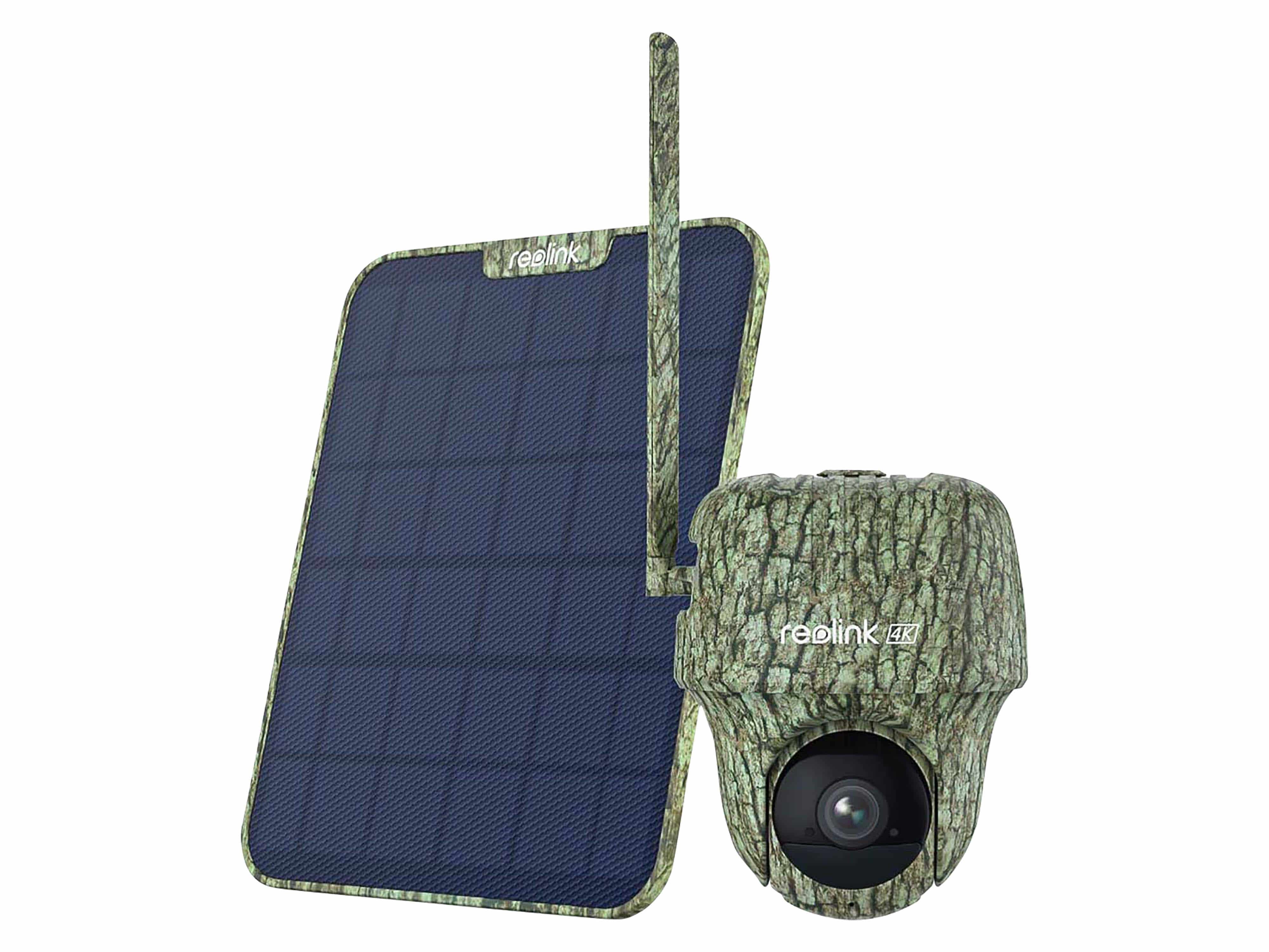 REOLINK Wildkamera Series G450, mit Solarpanel 2, außen REOLINK Überwachungskamera Series G450, mit Solarpanel 2, außen, weiß